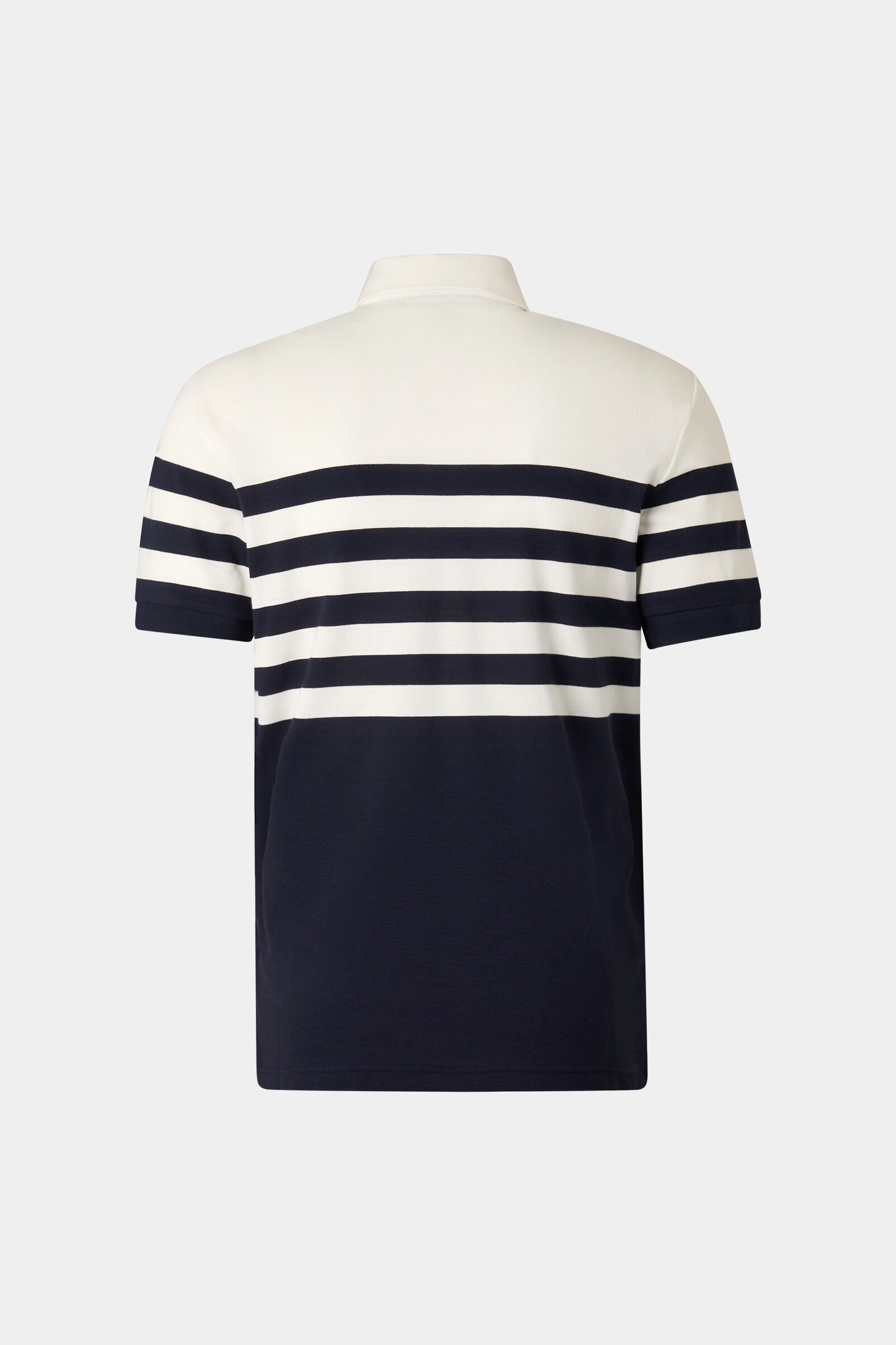 Funktions-Polo-Shirt Antonio Navy-Blau/Off-White