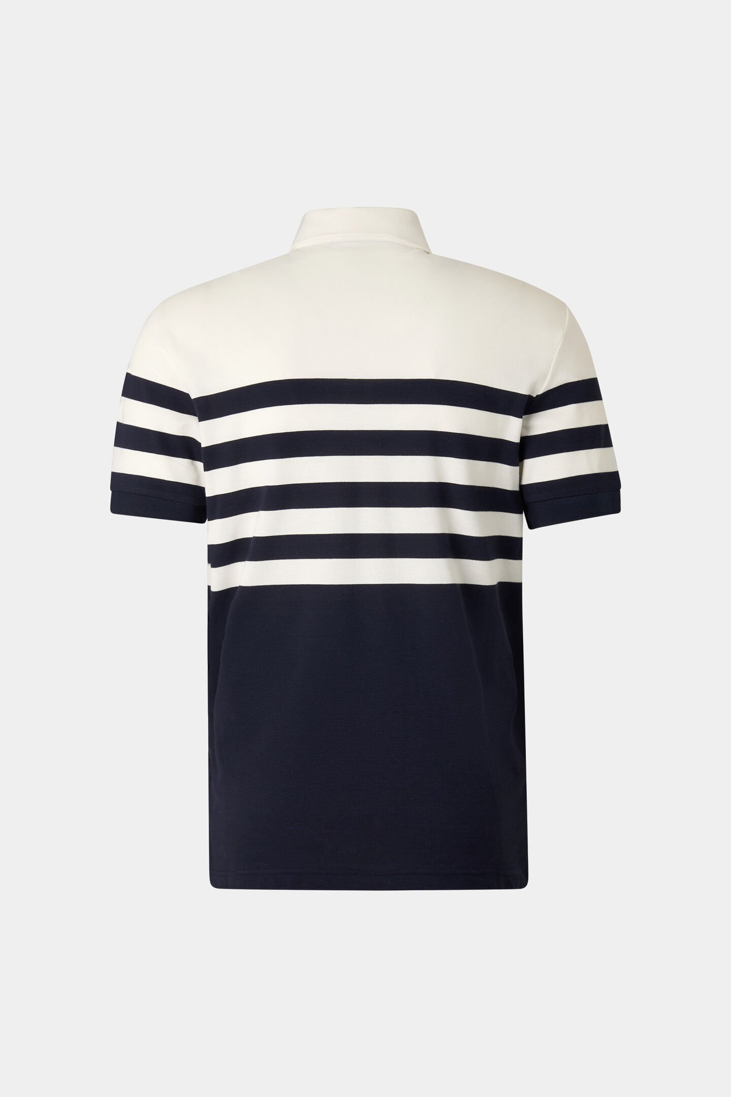 Funktions-Polo-Shirt Antonio Navy-Blau/Off-White