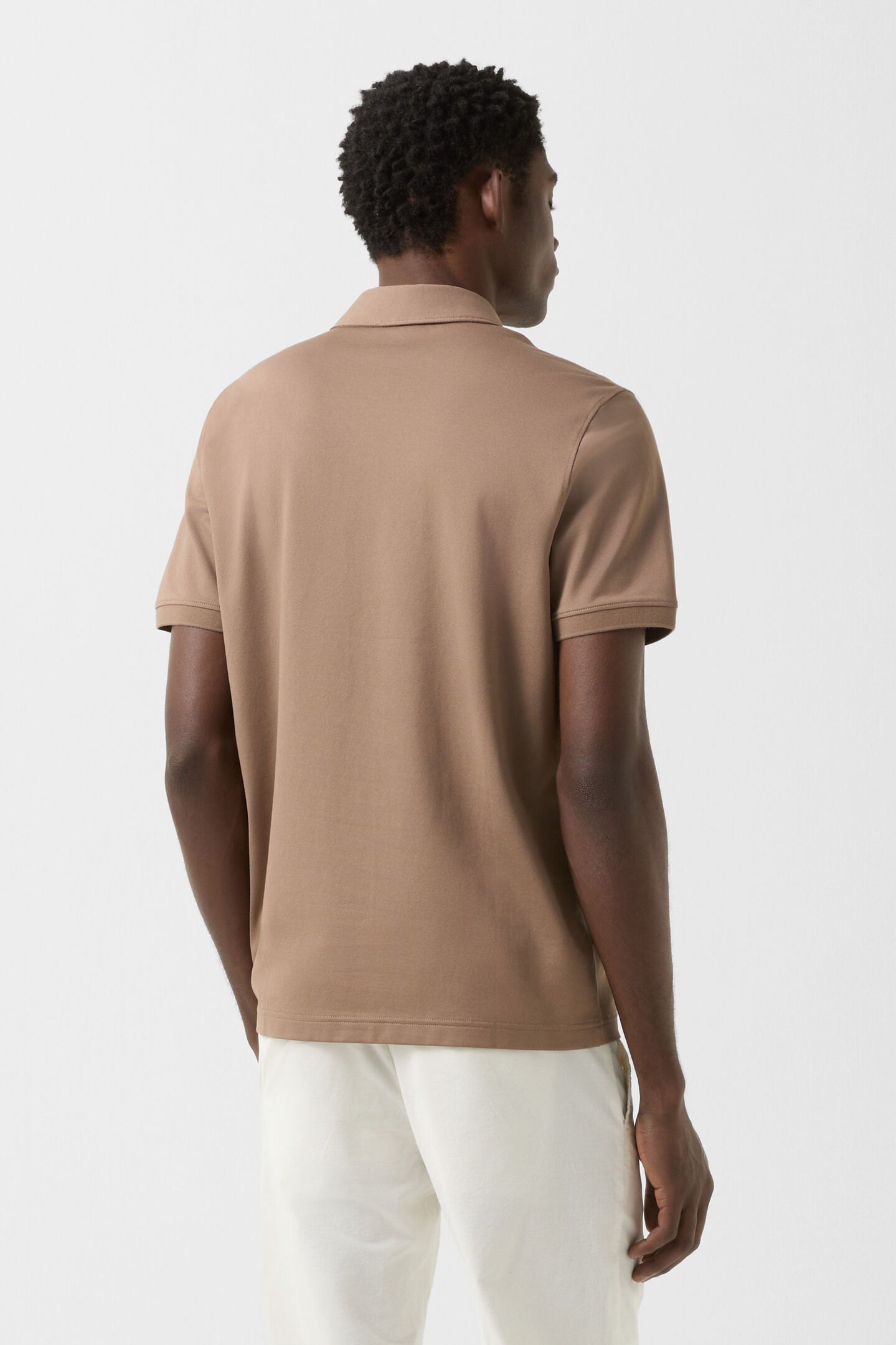 Timo polo shirt Mud