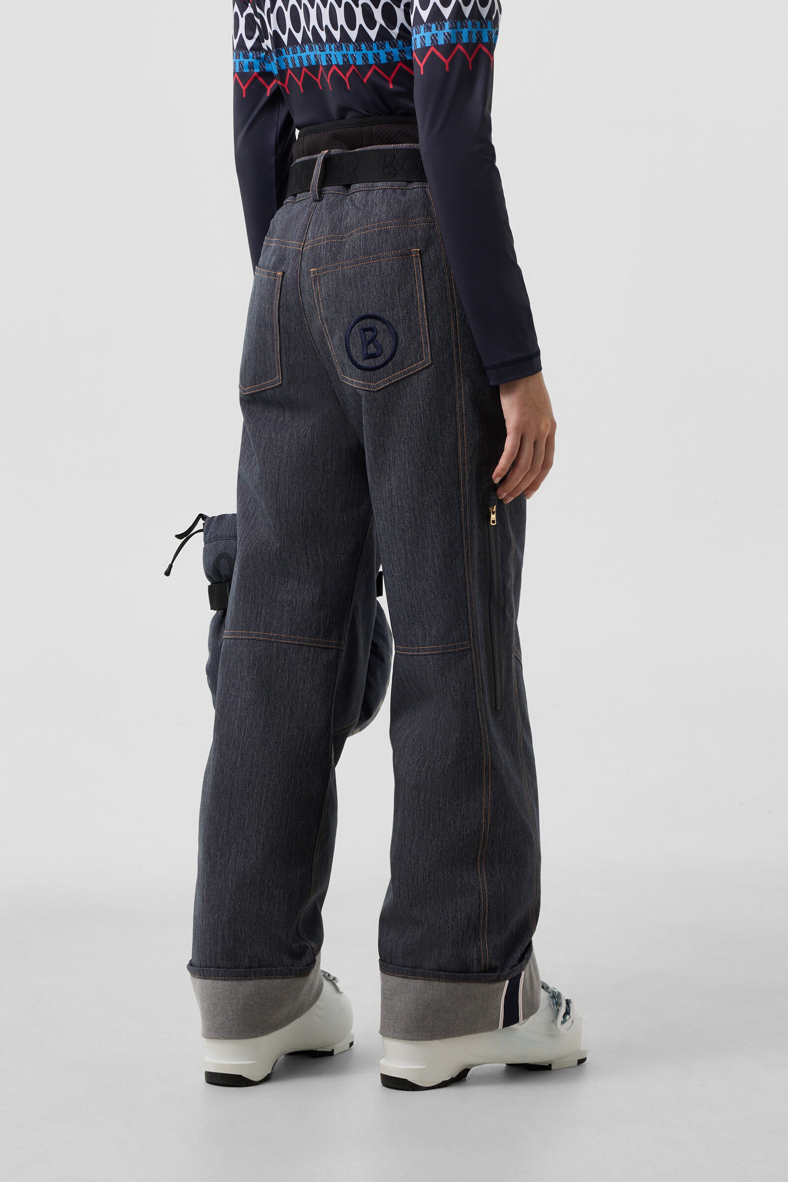 Klea denim ski trousers Denim Blue