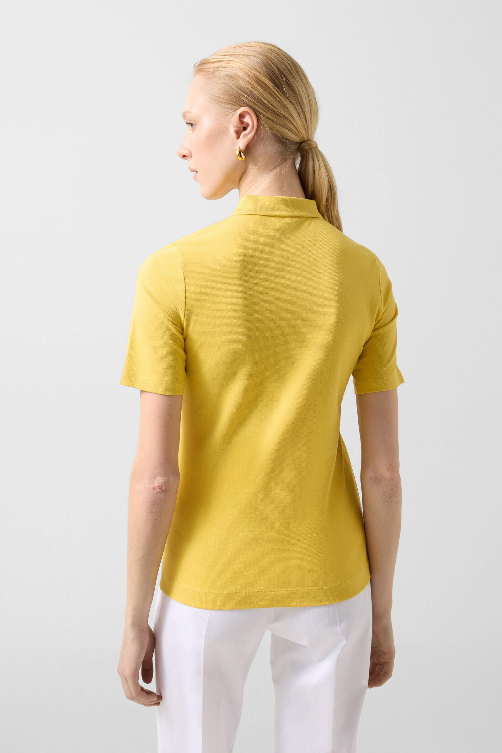 Malika polo shirt Yellow