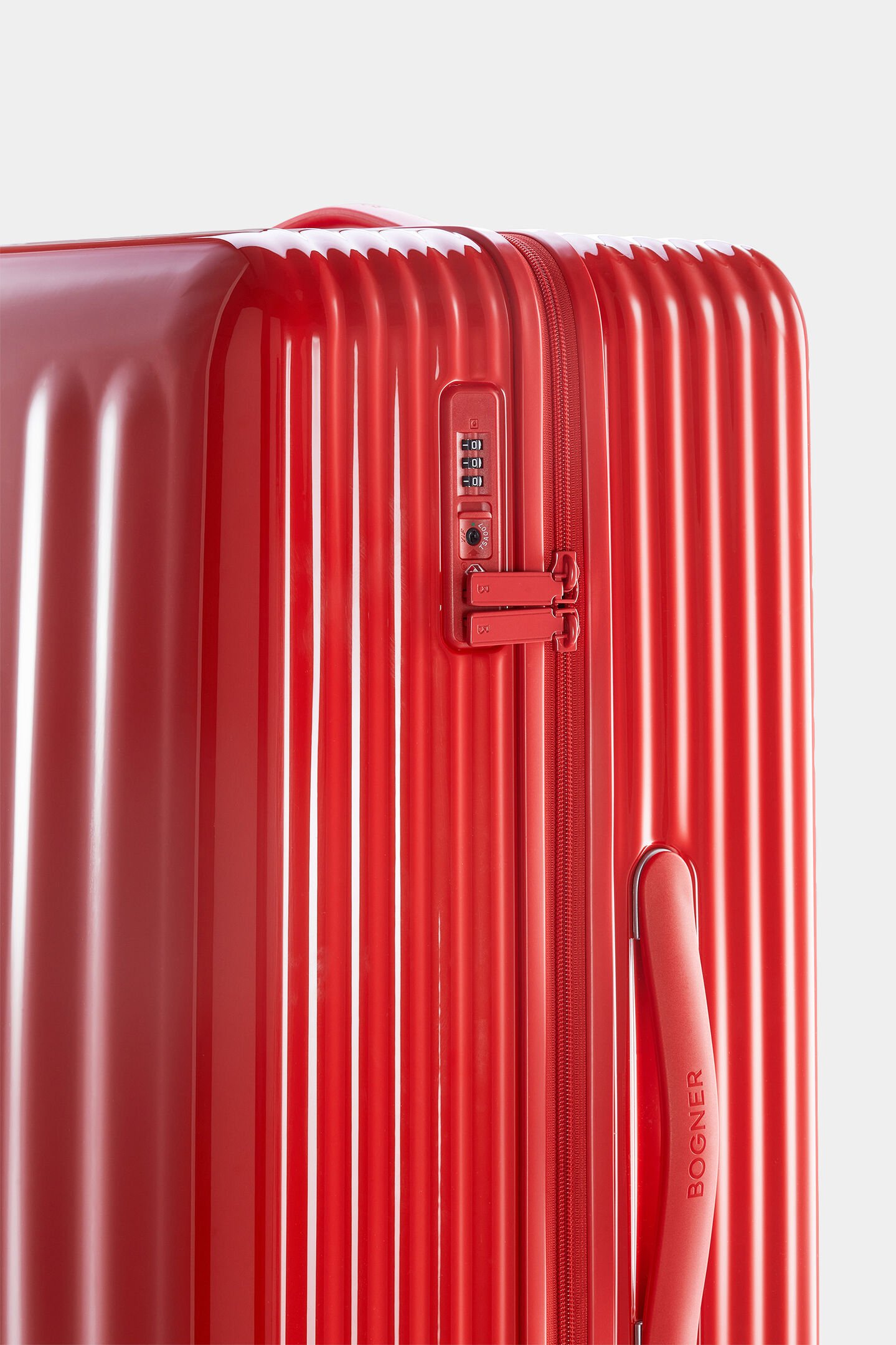 Piz Large hard case Red