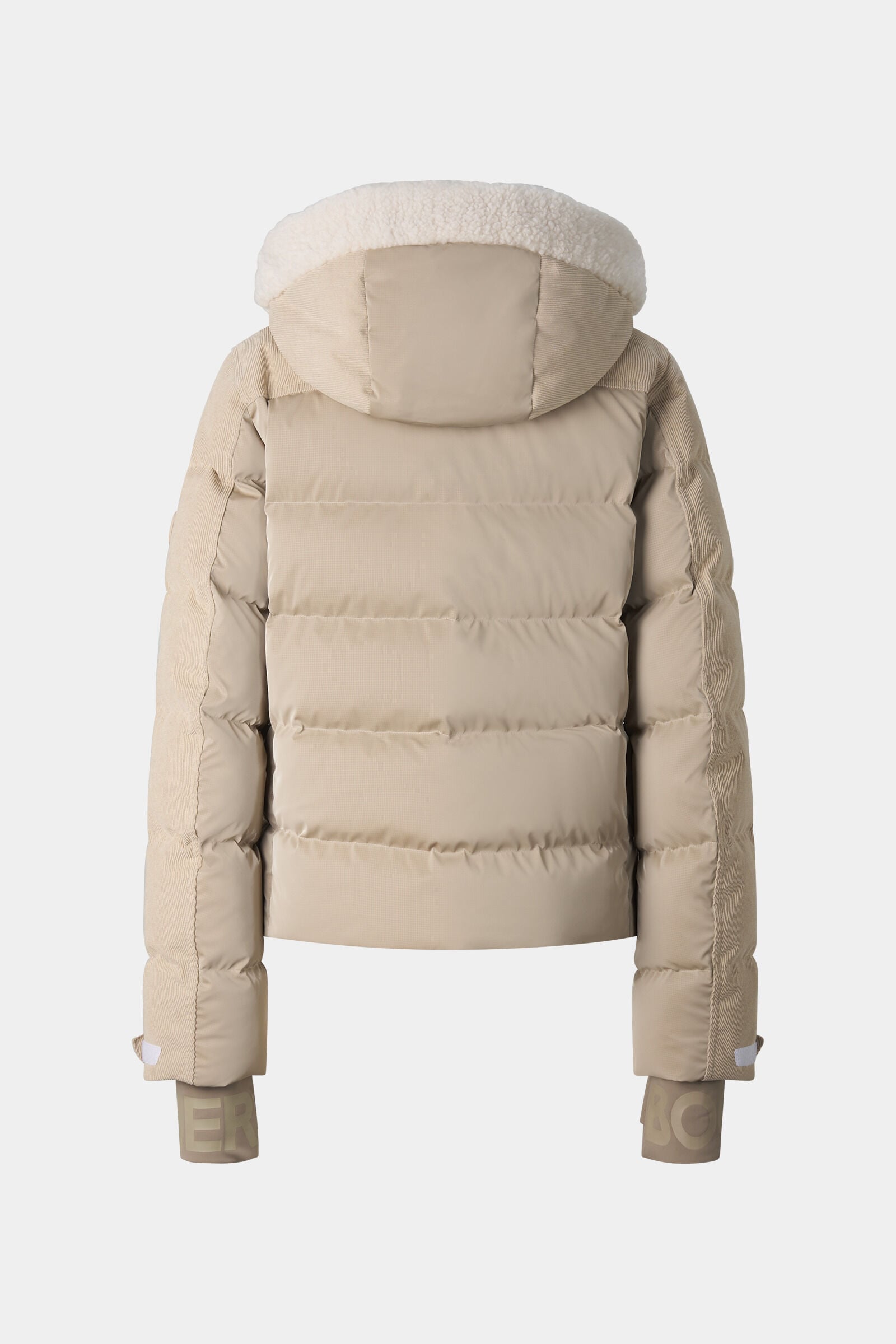 Cord-Ski-Daunenjacke Minu Camel