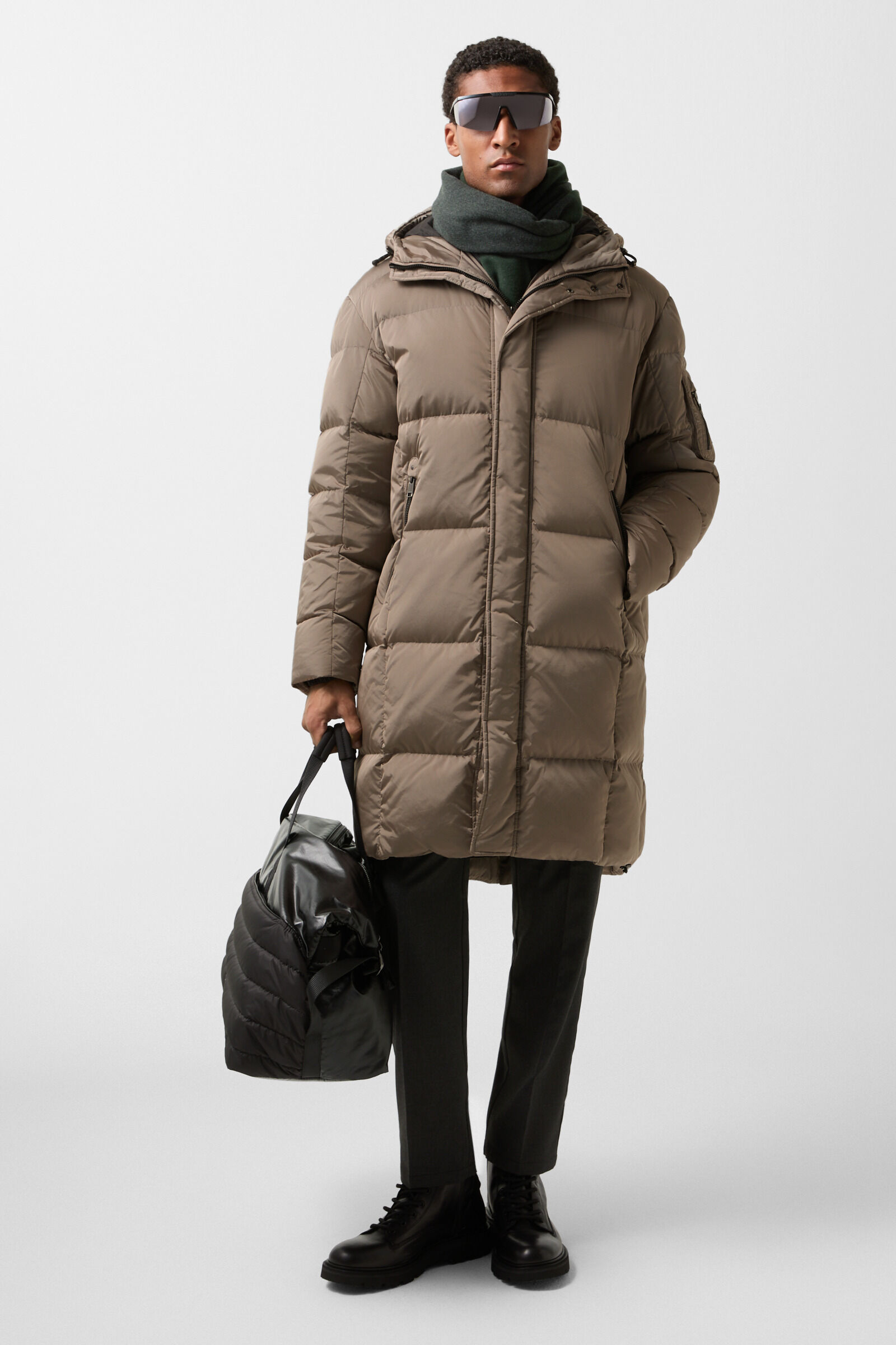 Erico down coat Greige