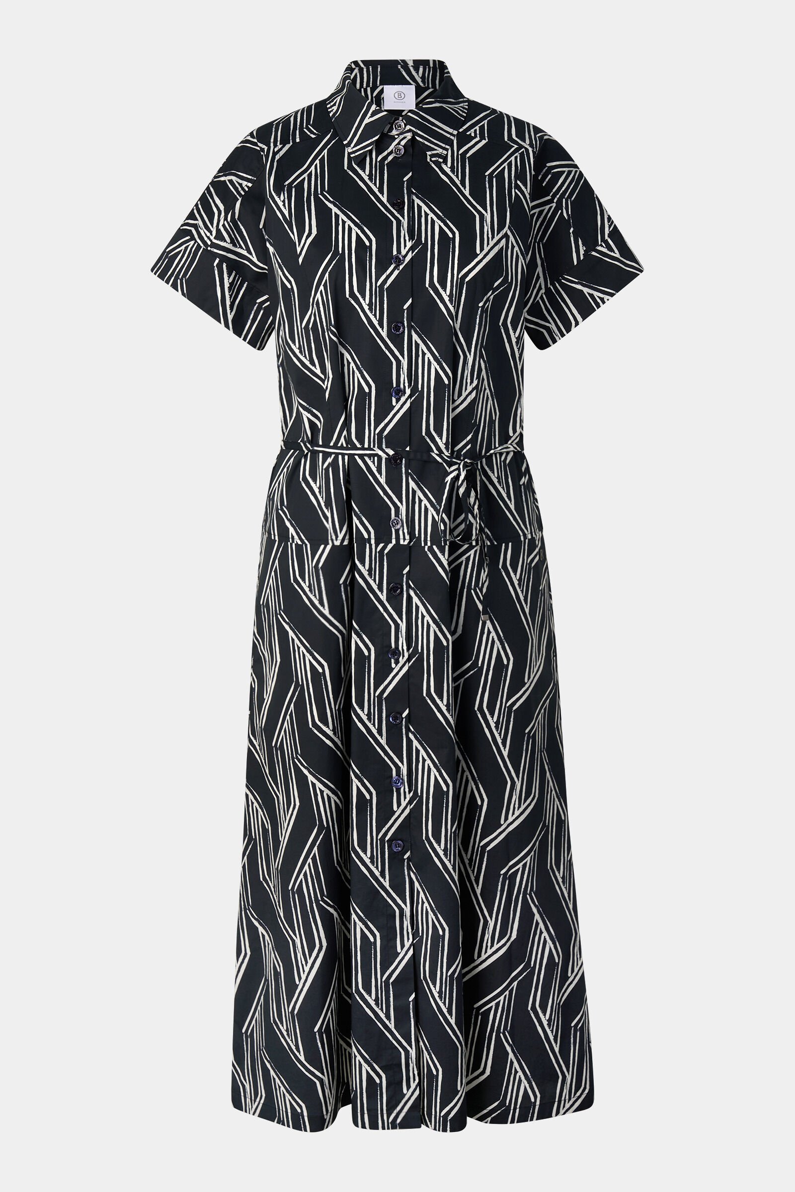 Roxana shirt dress Navy blue/off-white