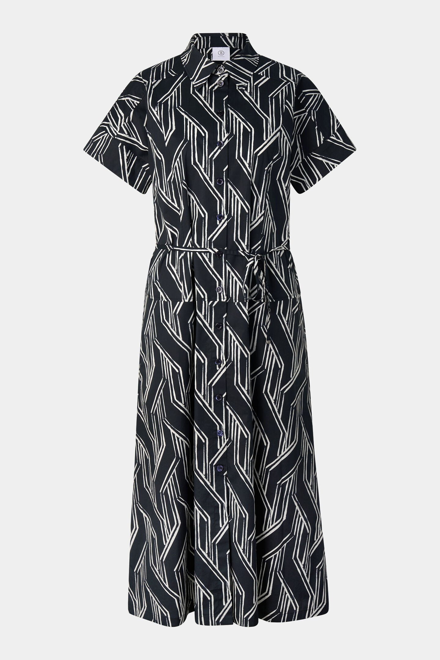 Roxana shirt dress Navy blue/off-white