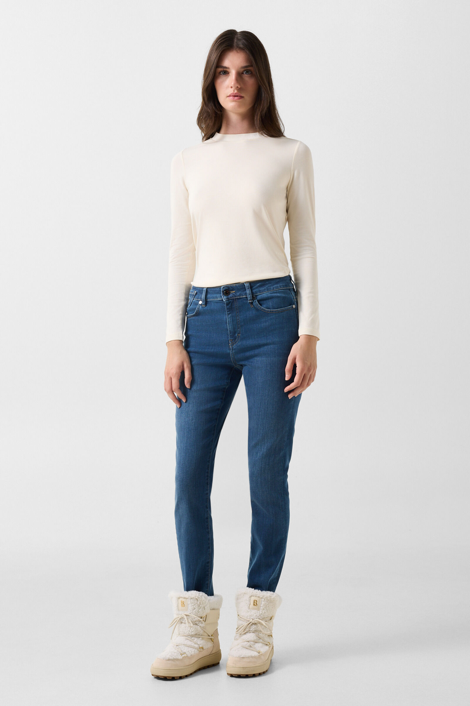 Alexi Long-Sleeve Shirt Off-White