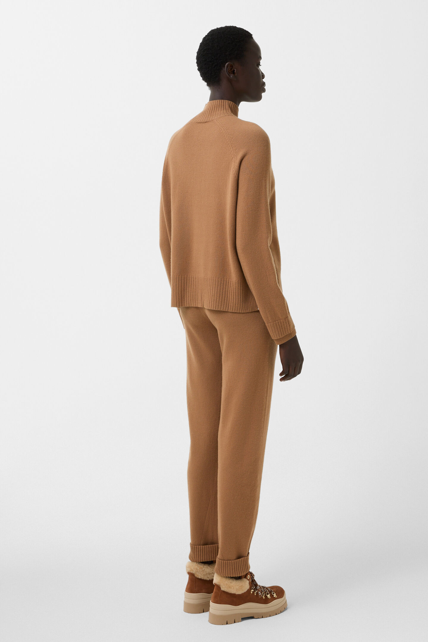 Lysanne virgin wool jumper Hazel
