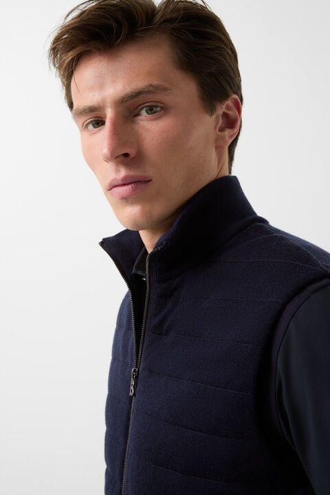 Lavin knitted vest Navy blue Lavin knitted vest Navy blue
