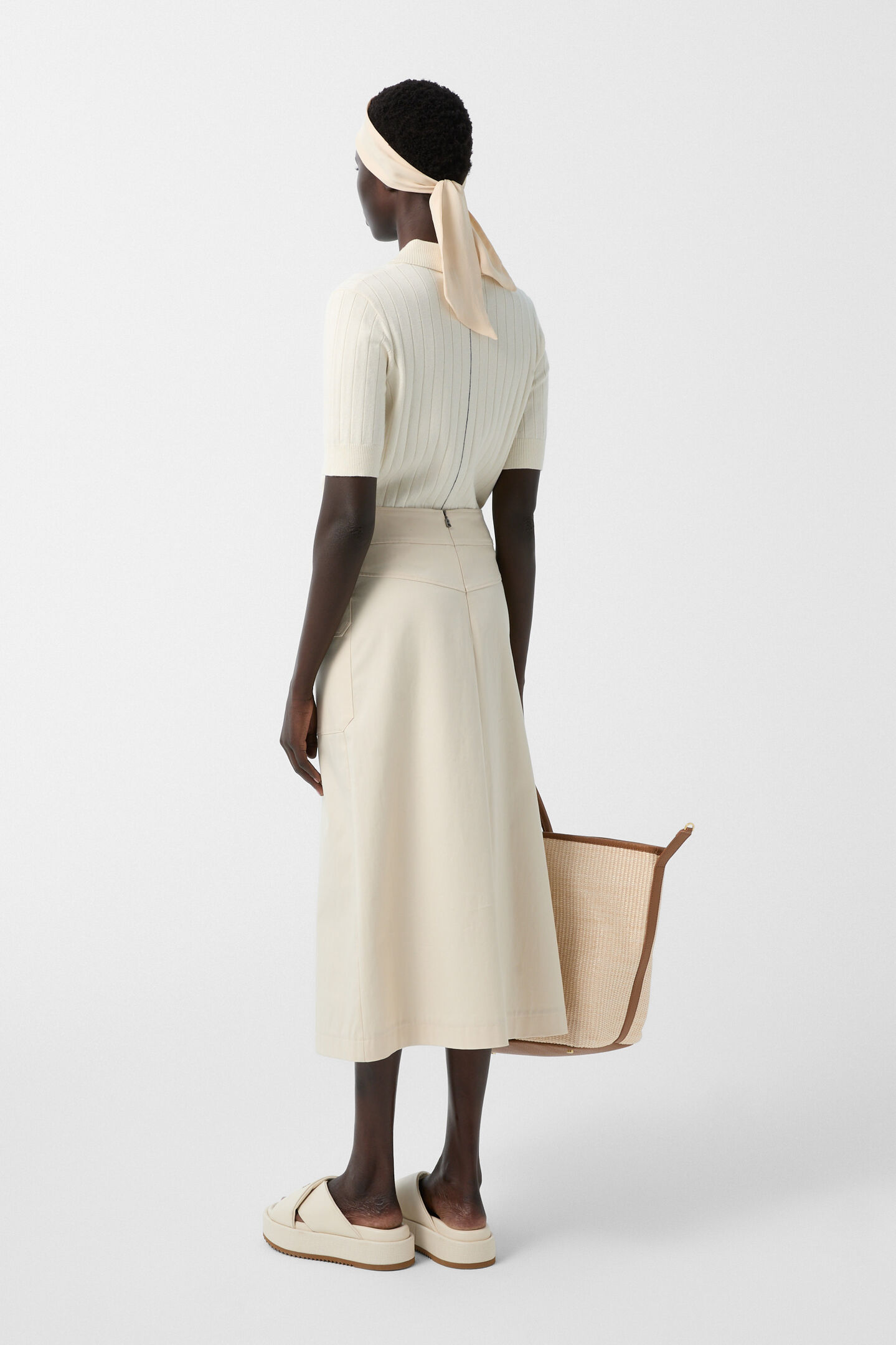 Lucille Skirt Cream
