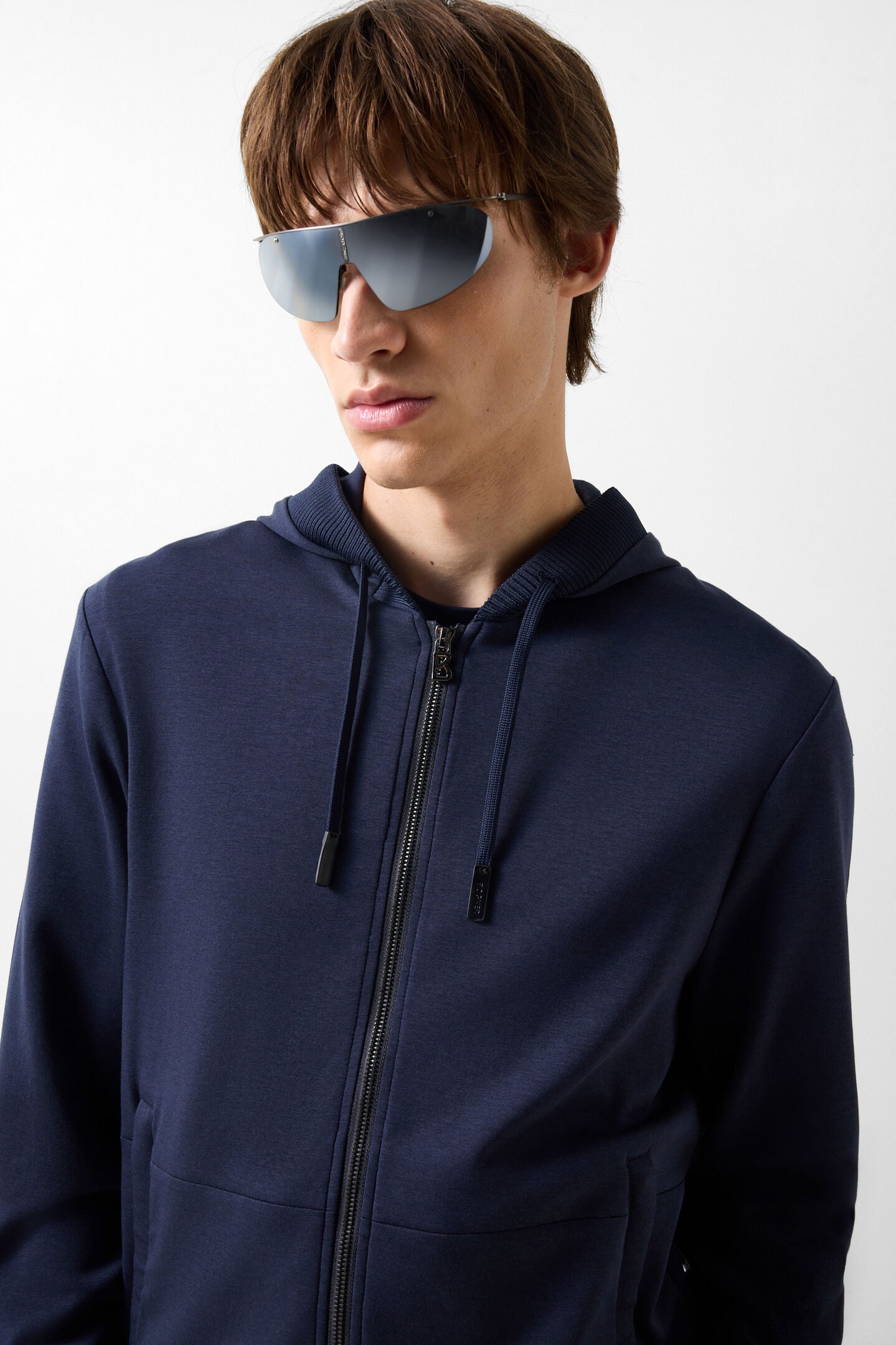 Hoodie-Sweatjacke Forest Navy