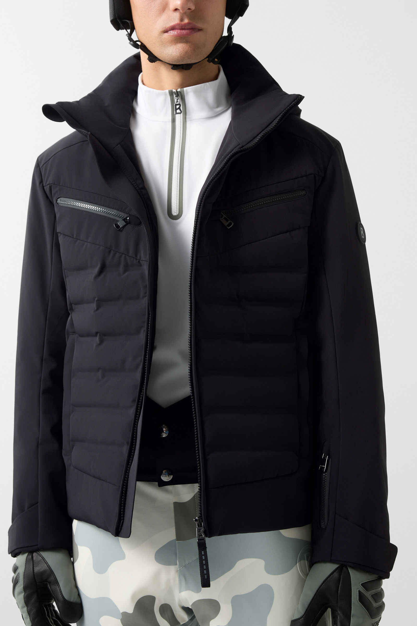 Feliks down ski jacket Black