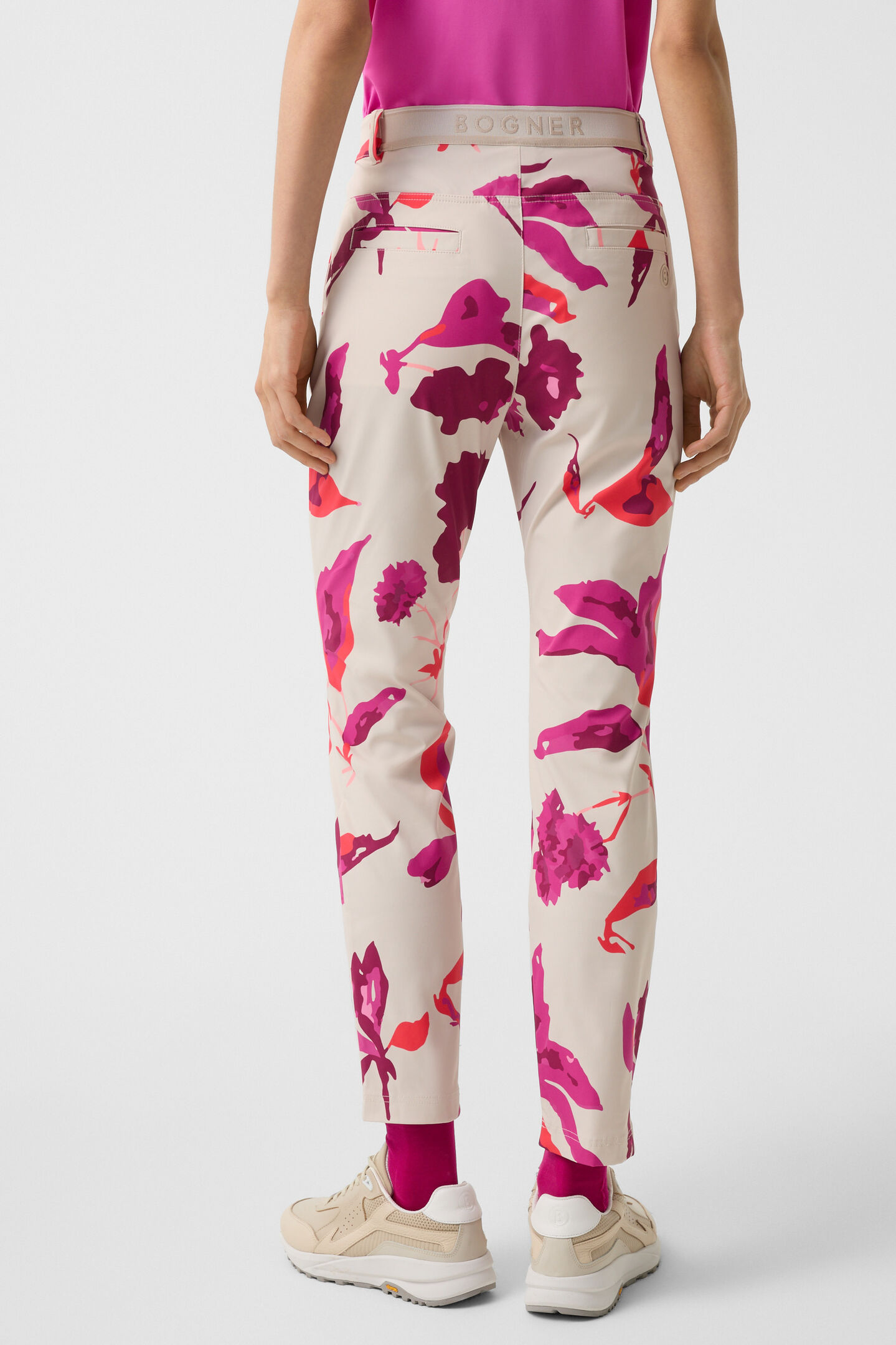 Nessi functional pants Beige/Pink
