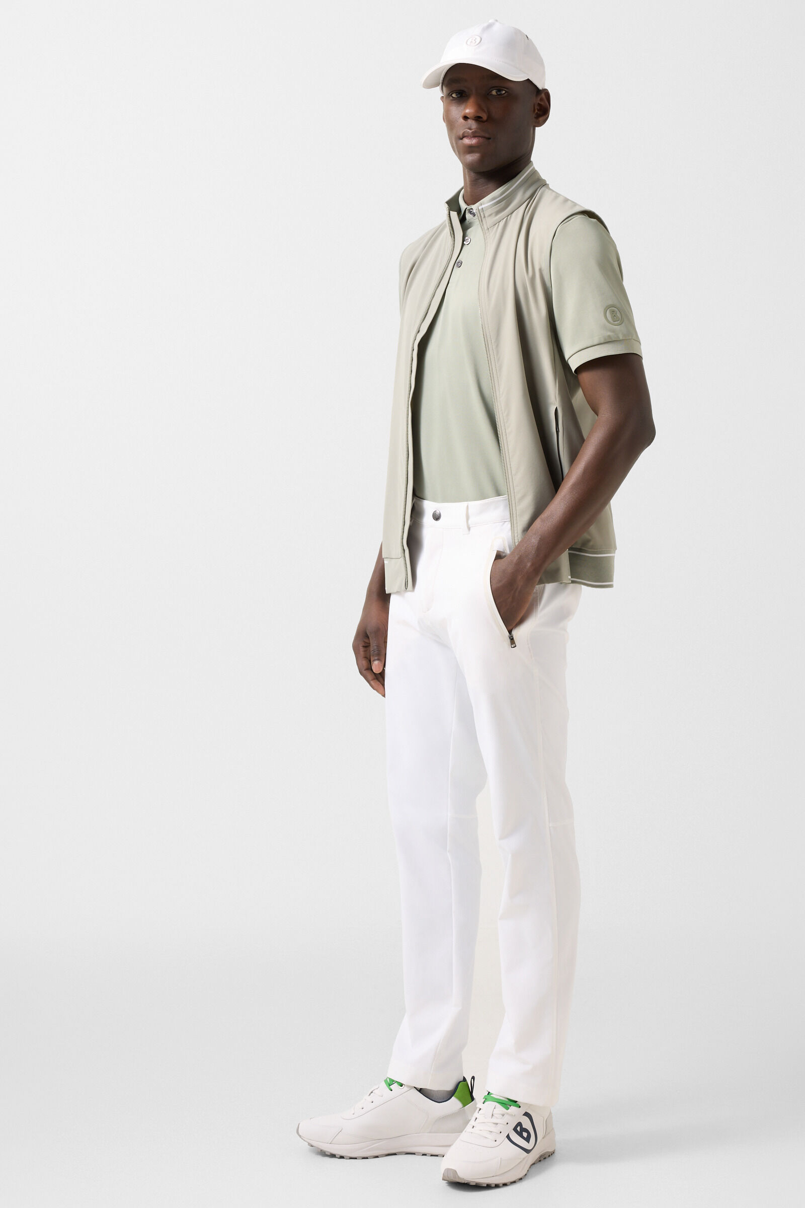 Daniel functional short-sleeved top Eucalyptus