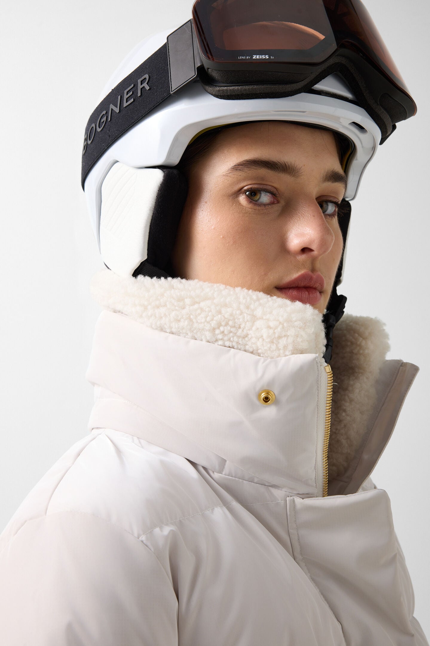 Naia Down Ski Jacket Off-White