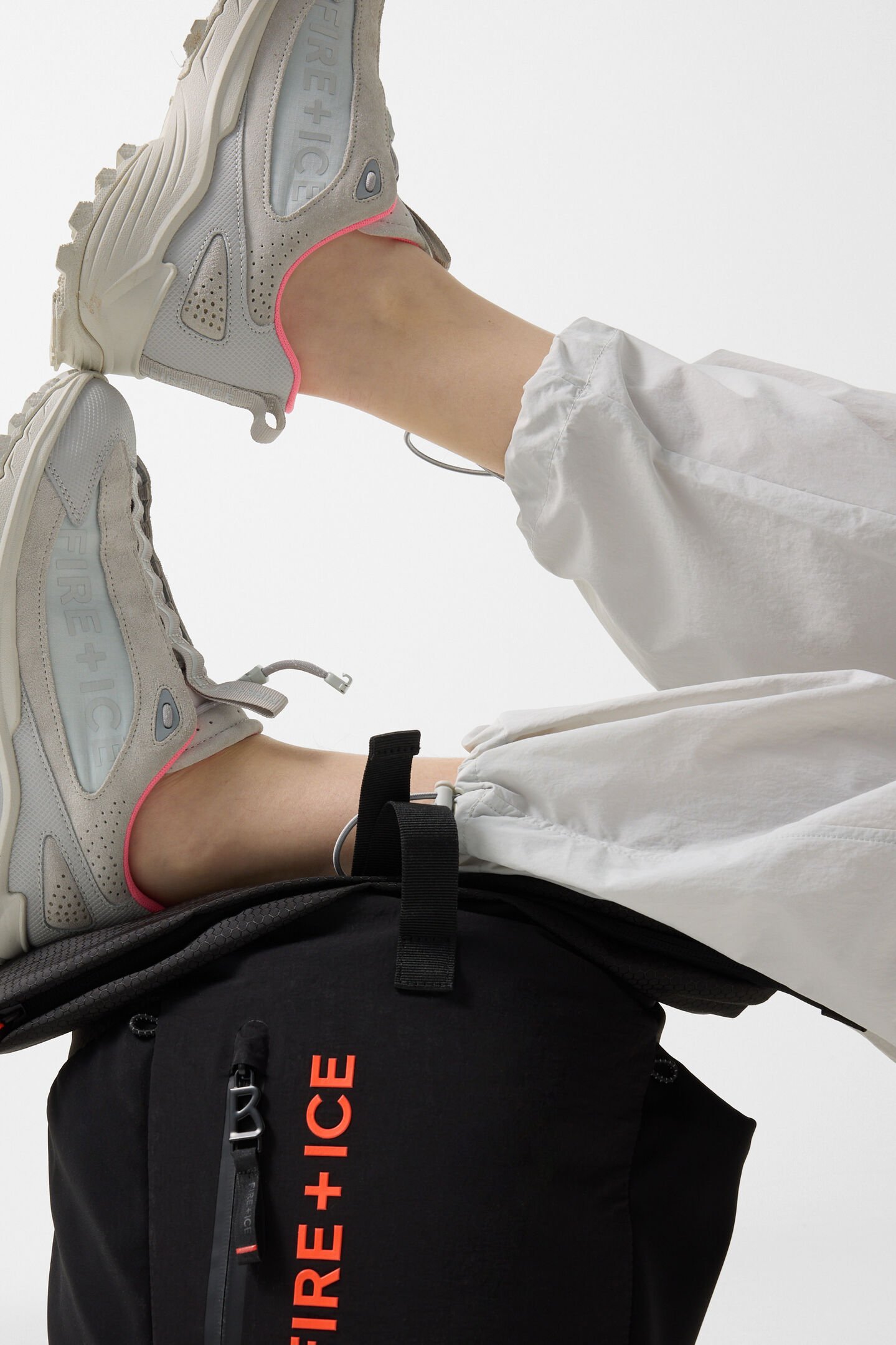 Charis functional trousers Light grey