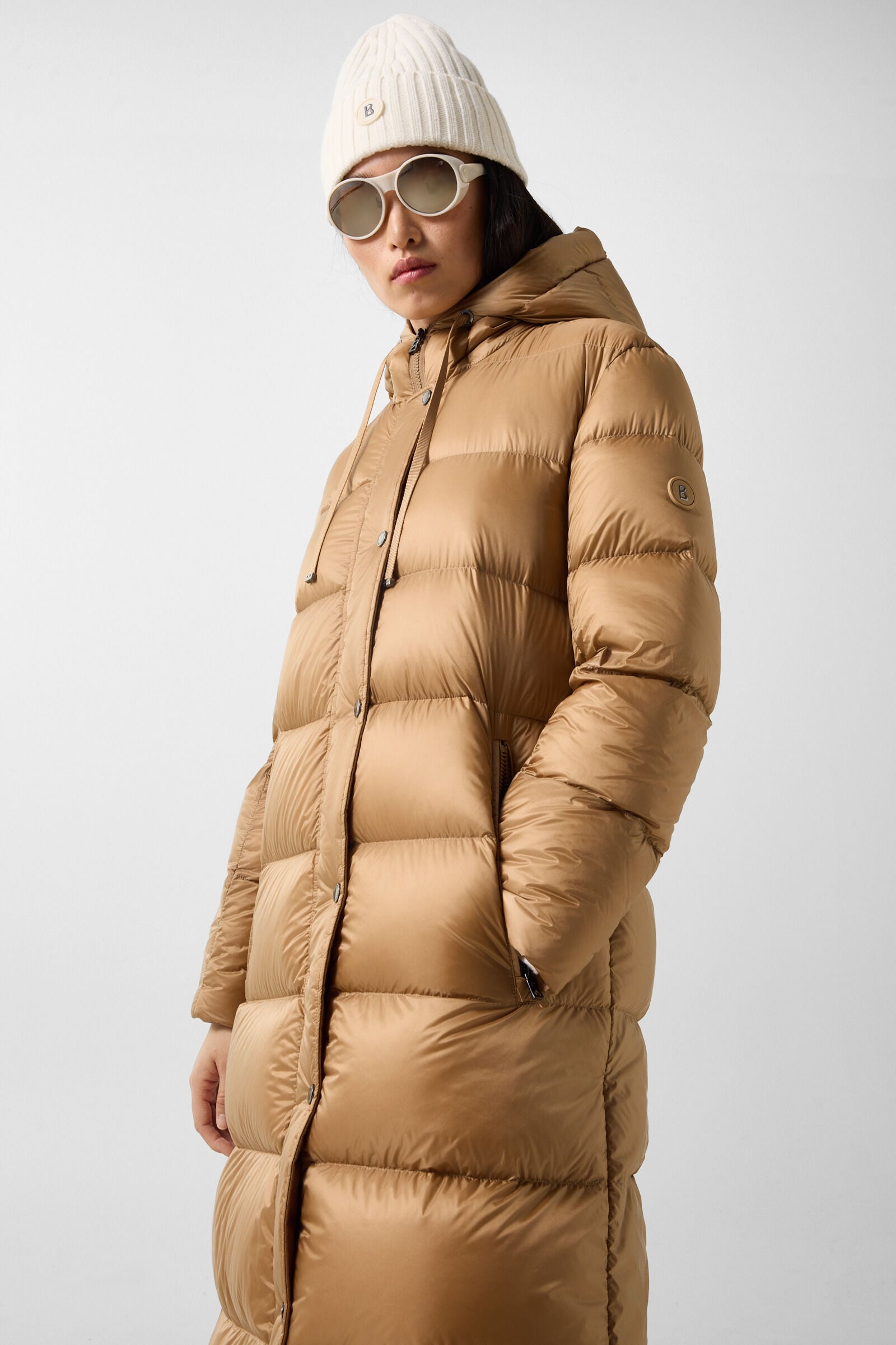 Maxie down coat Camel