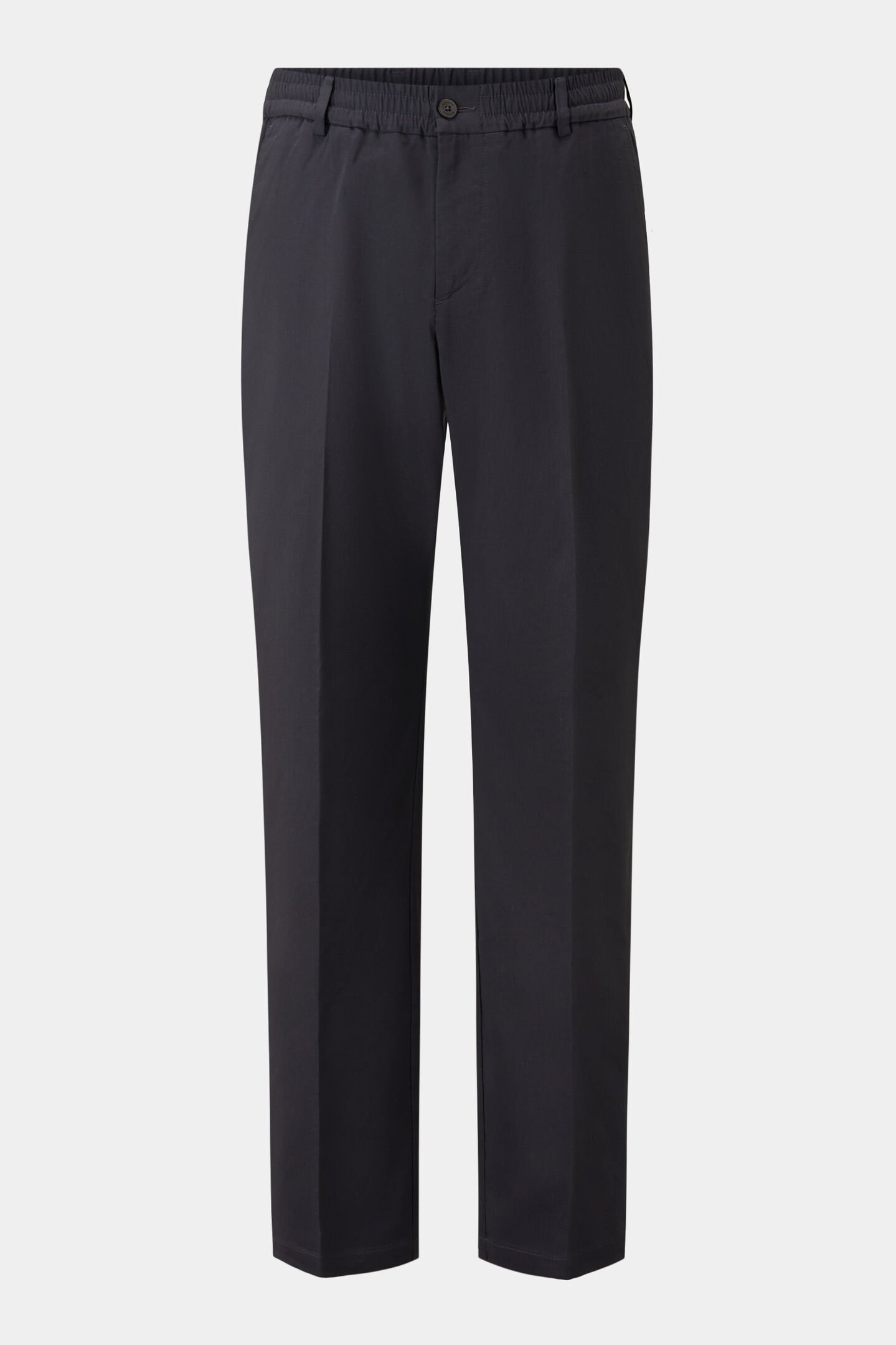 Bundfaltenhose Marcus Dunkelgrau