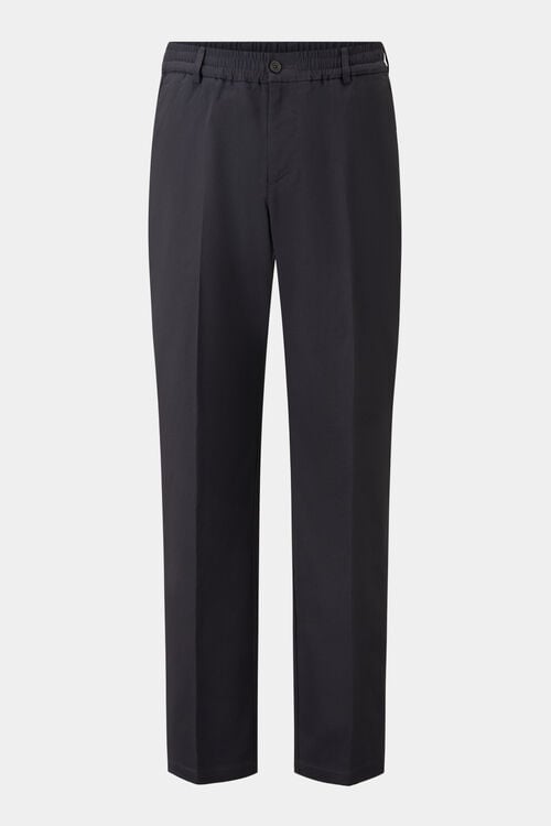 Bundfaltenhose Marcus Dunkelgrau