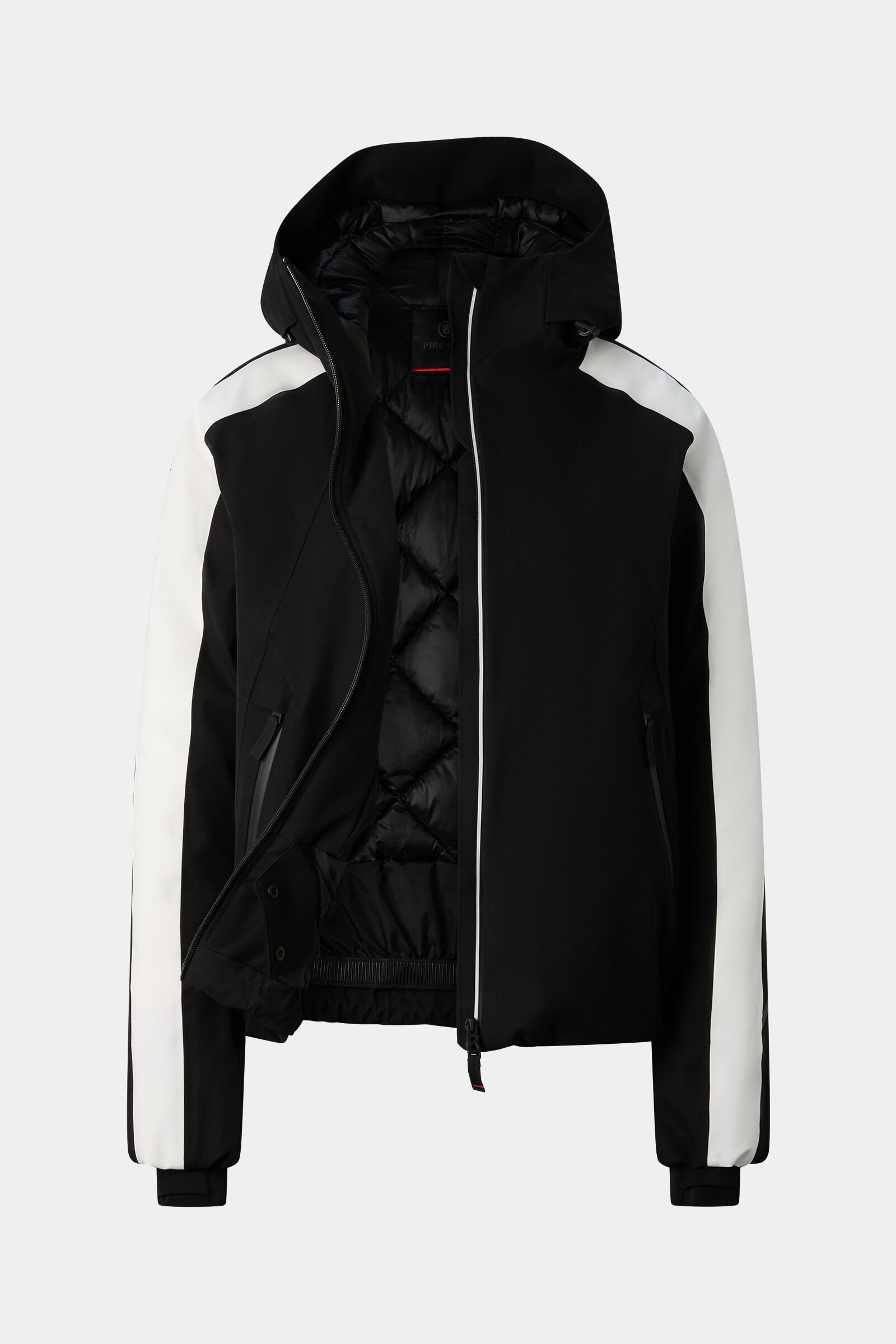 Tace Ski Jacket Black and White