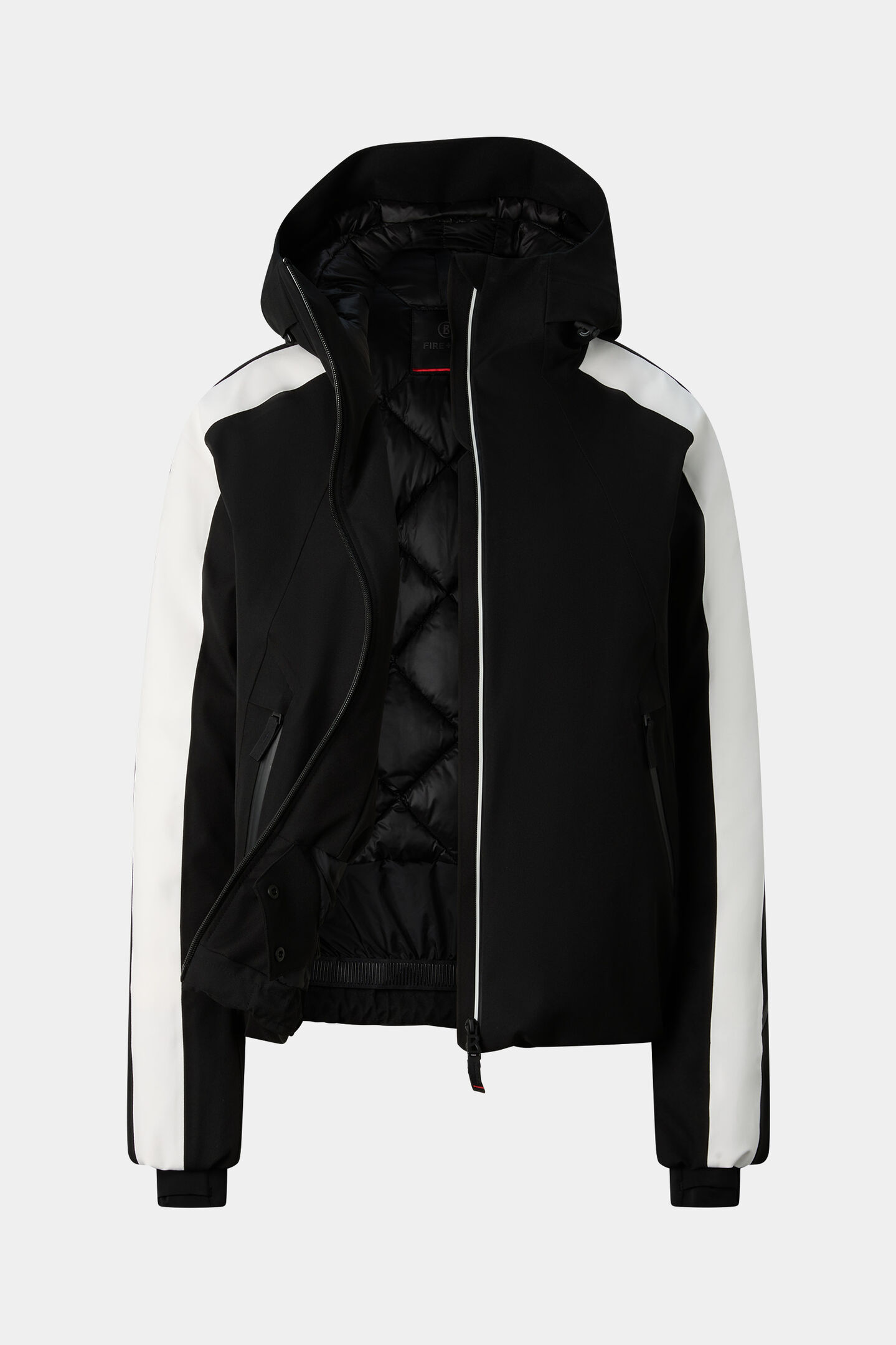 Tace Ski Jacket Black and White