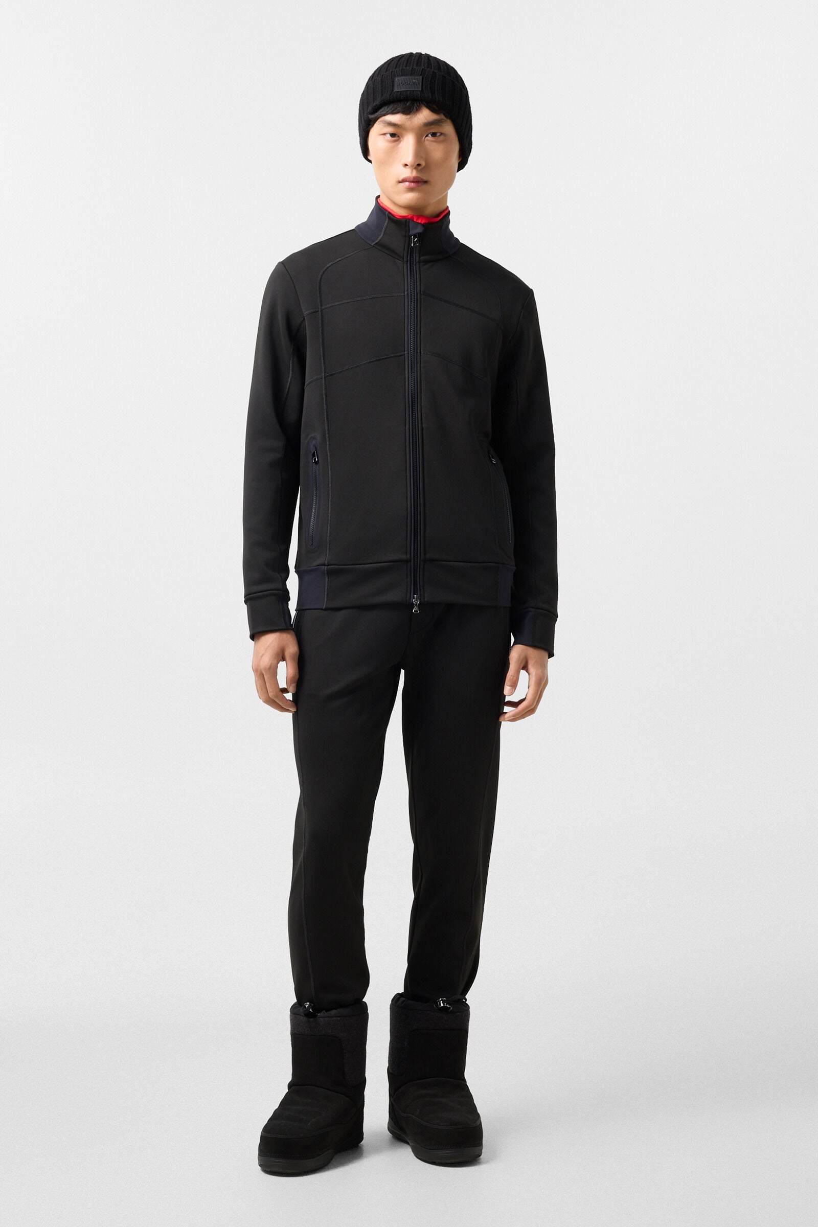 Hayo mid-layer jacket Black/Navy