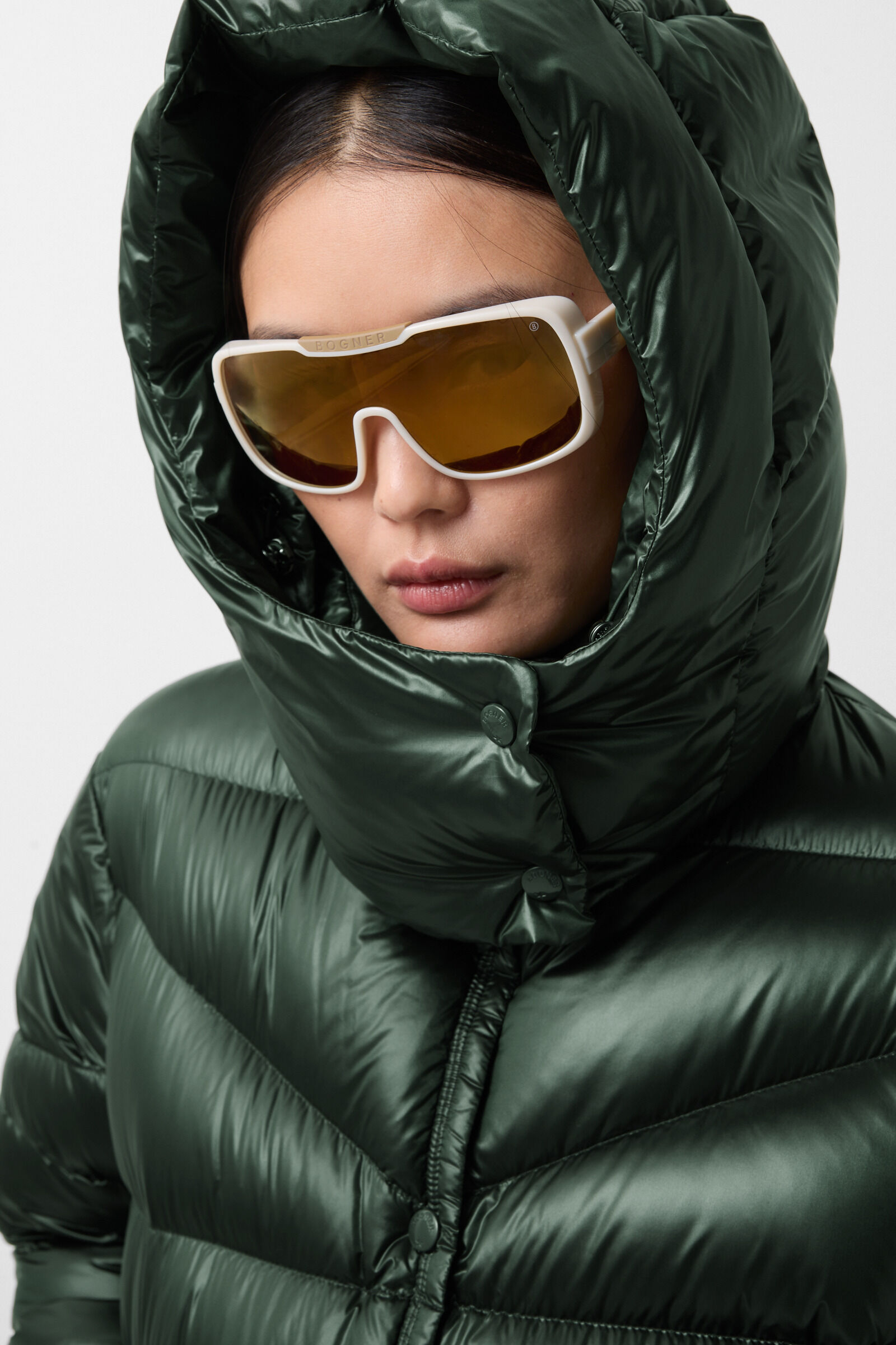Xally down jacket Dark green