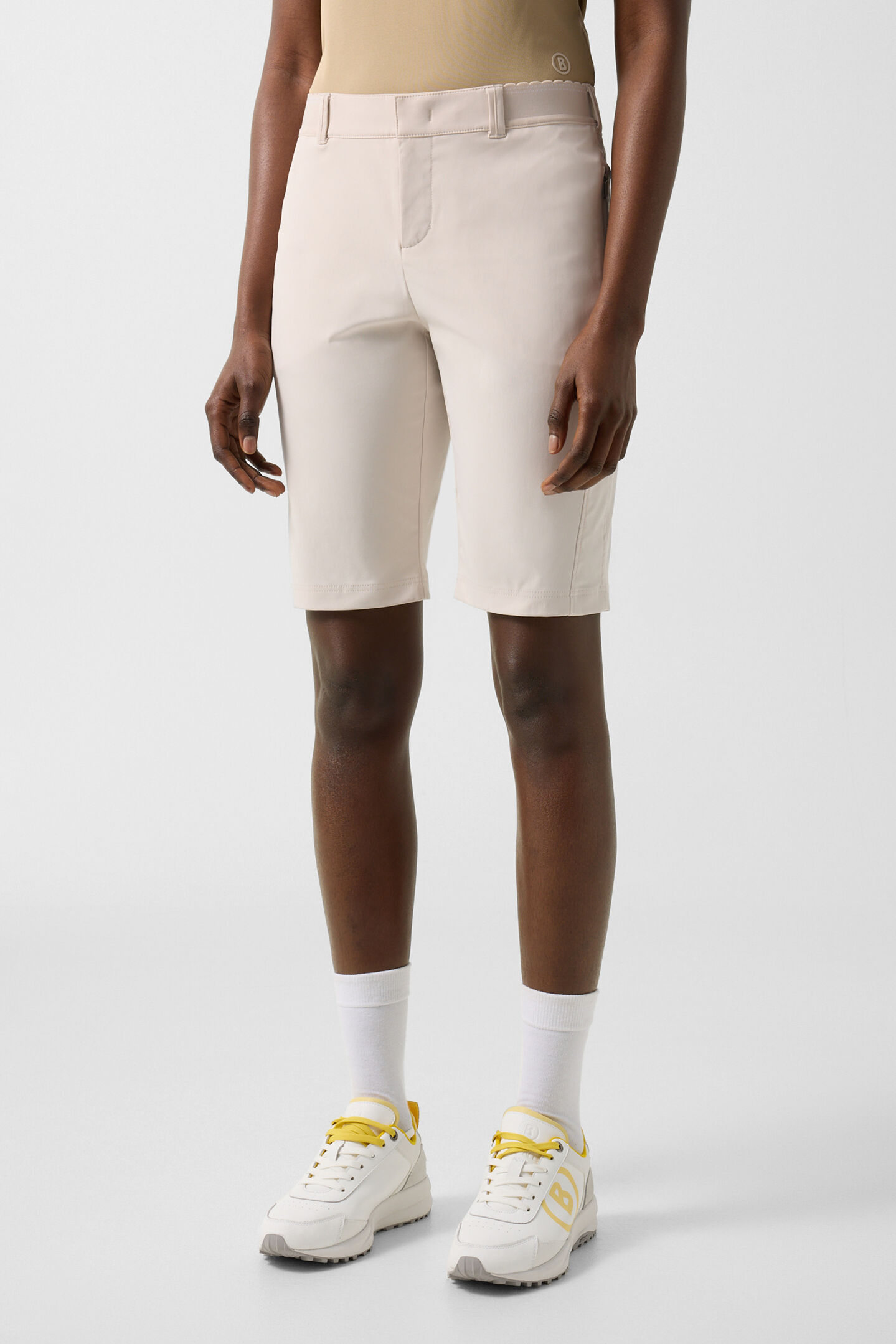 Zita functional Bermuda shorts Sand
