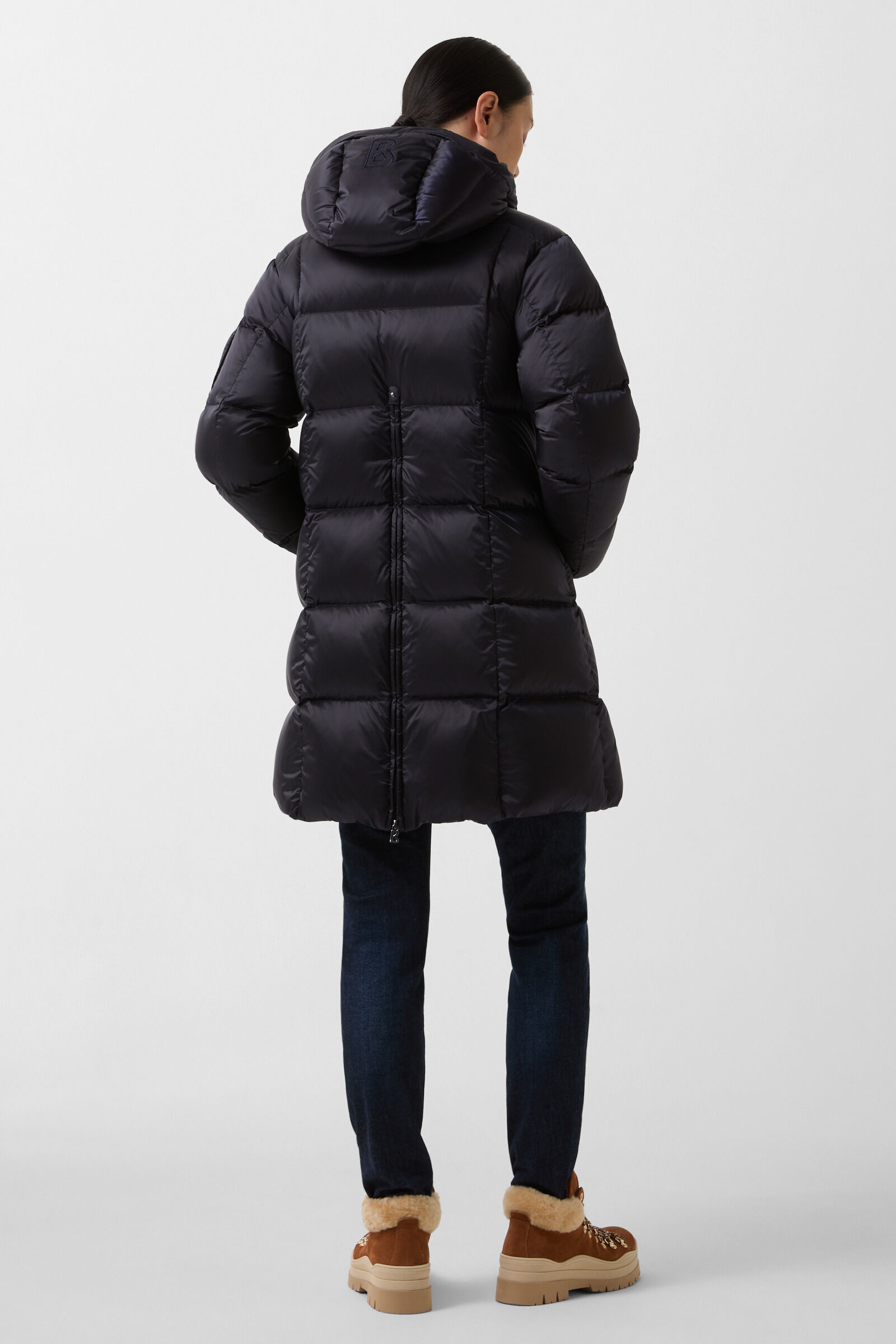 Fanja down coat Navy blue