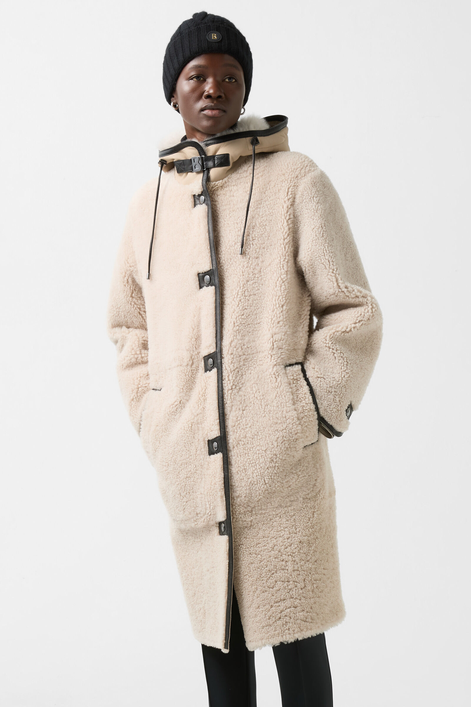 Lambskin coat discount