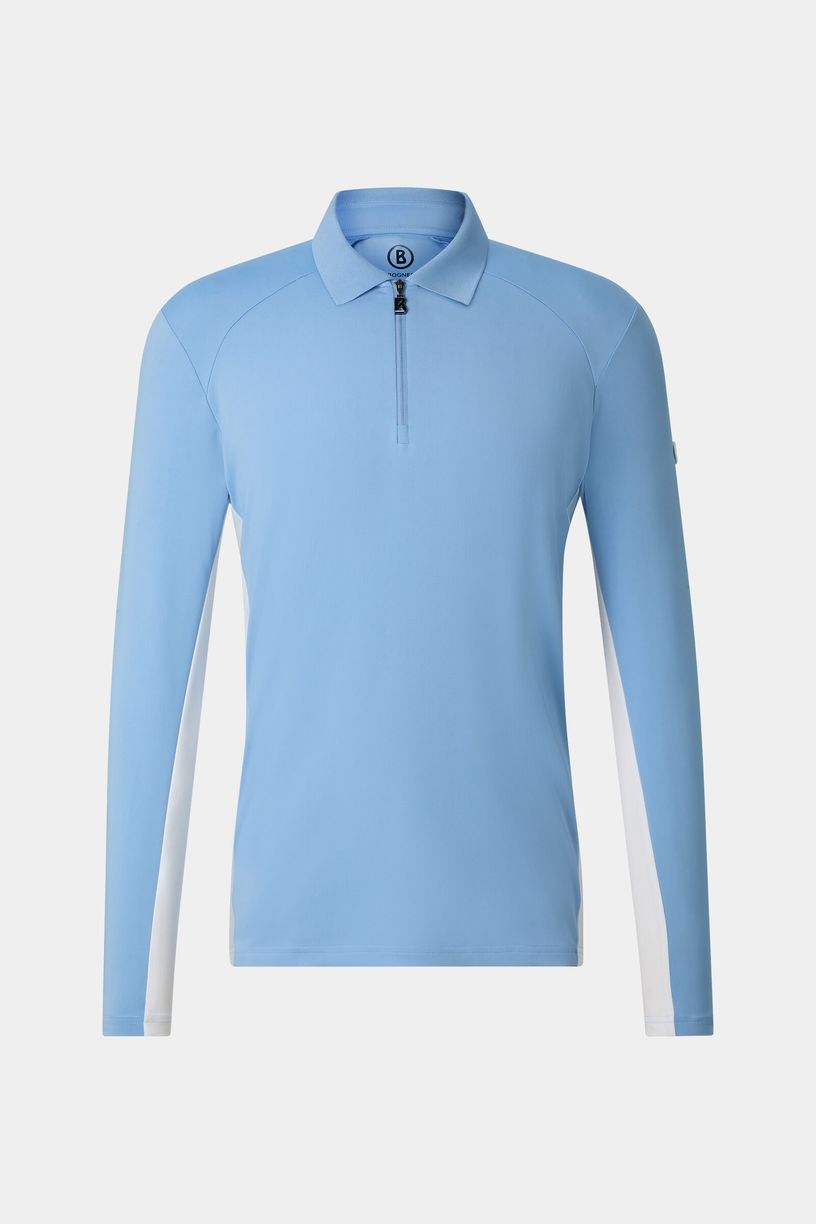Fabrio Polo Base Layer Light blue/white