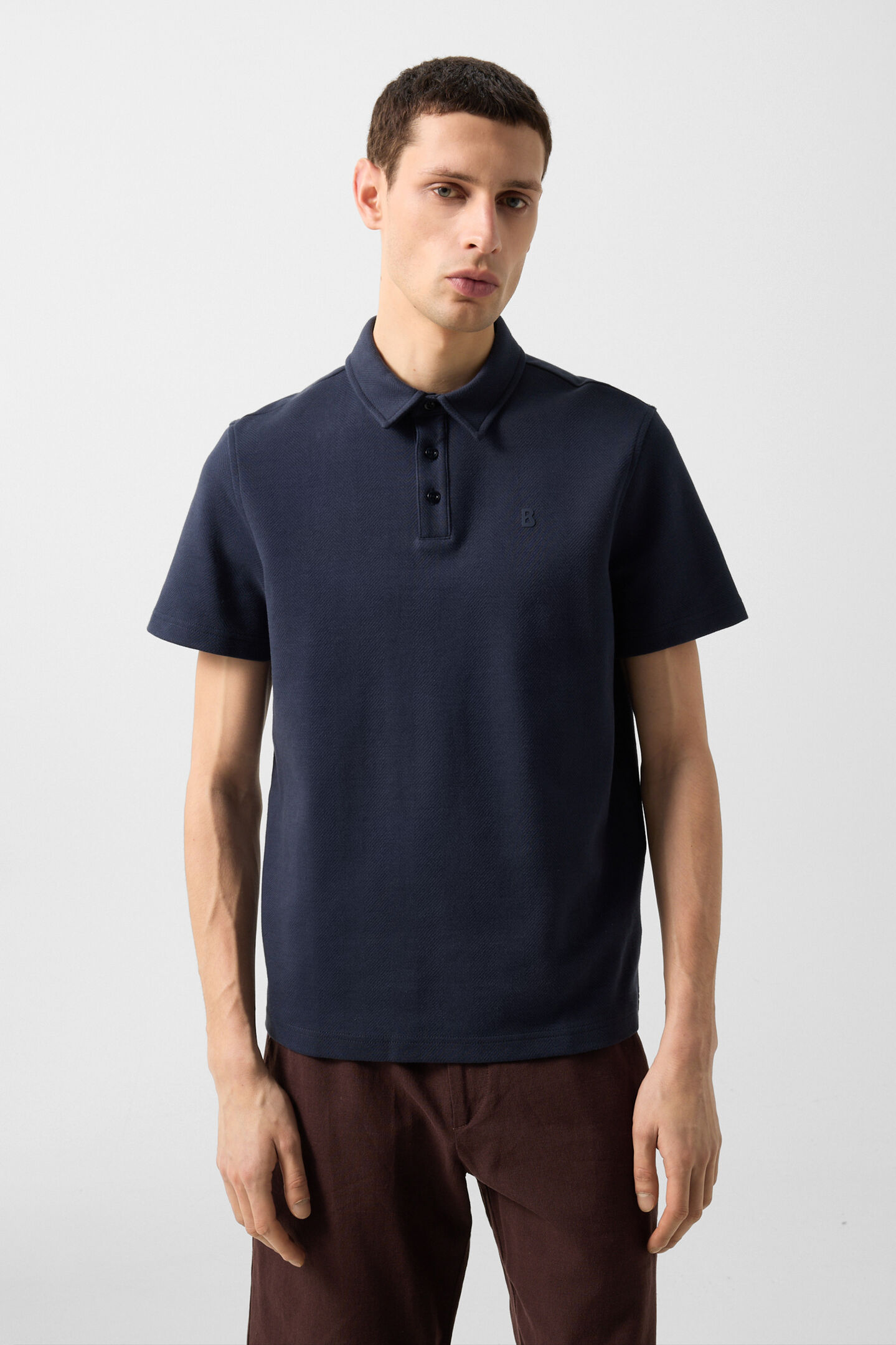 Polo-Shirt Salvo Navy-Blau