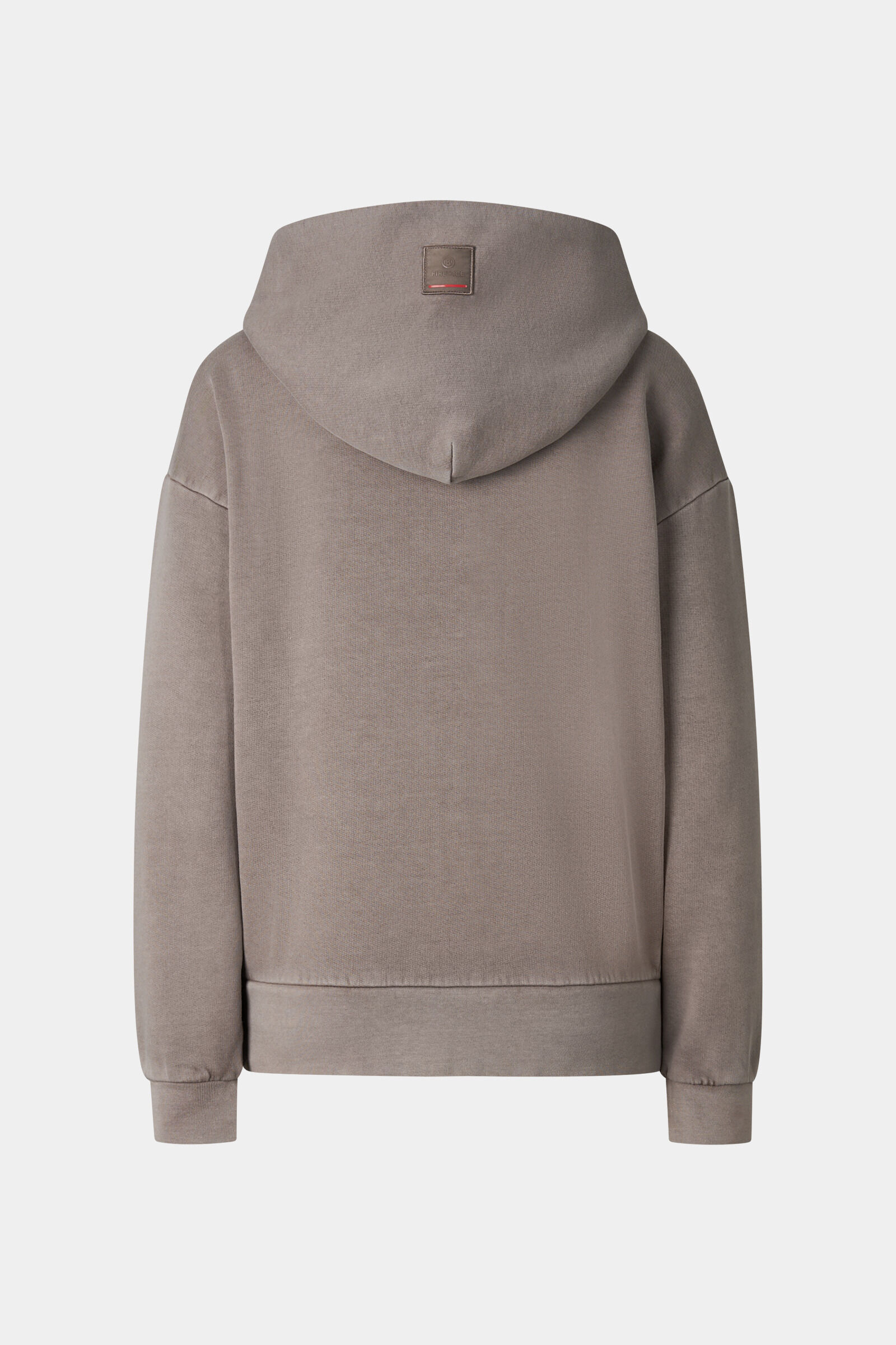 Ilona Cotton Hoodie Jersey Jacket Taupe