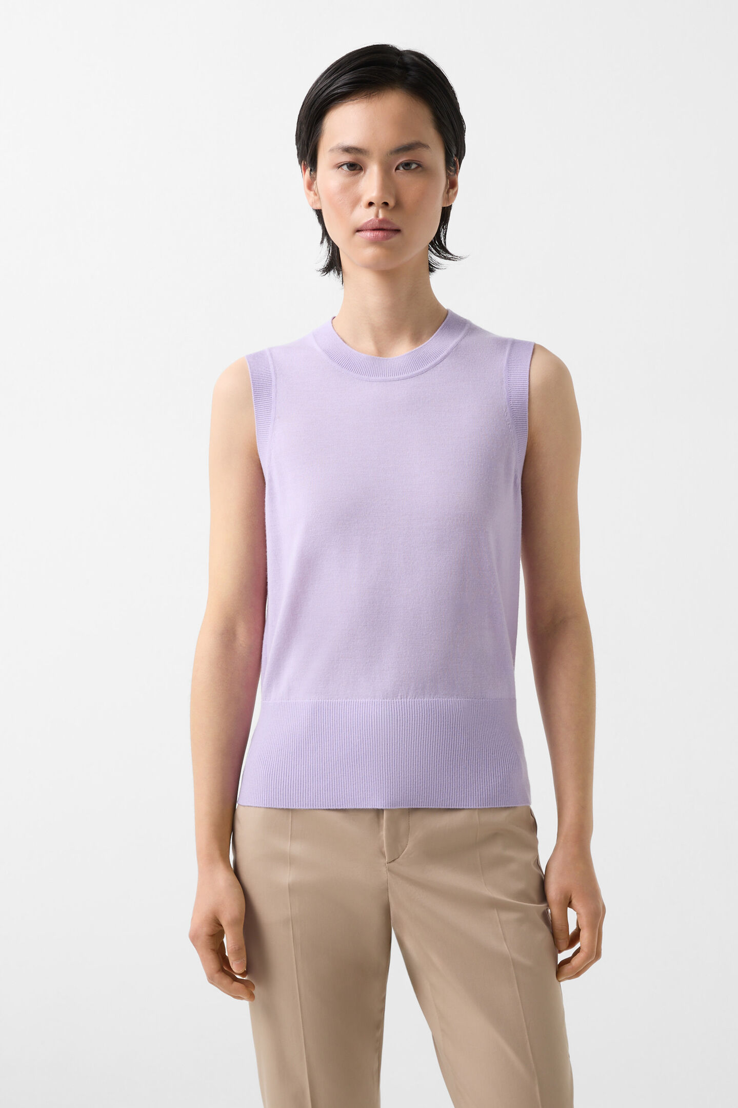 Knitted top Isola Lilac