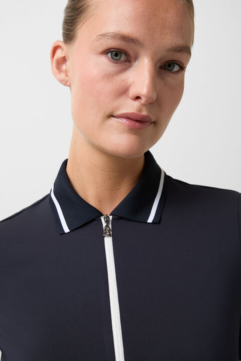 Caylee functional short-sleeved top Navy blue Caylee functional short-sleeved top Navy blue