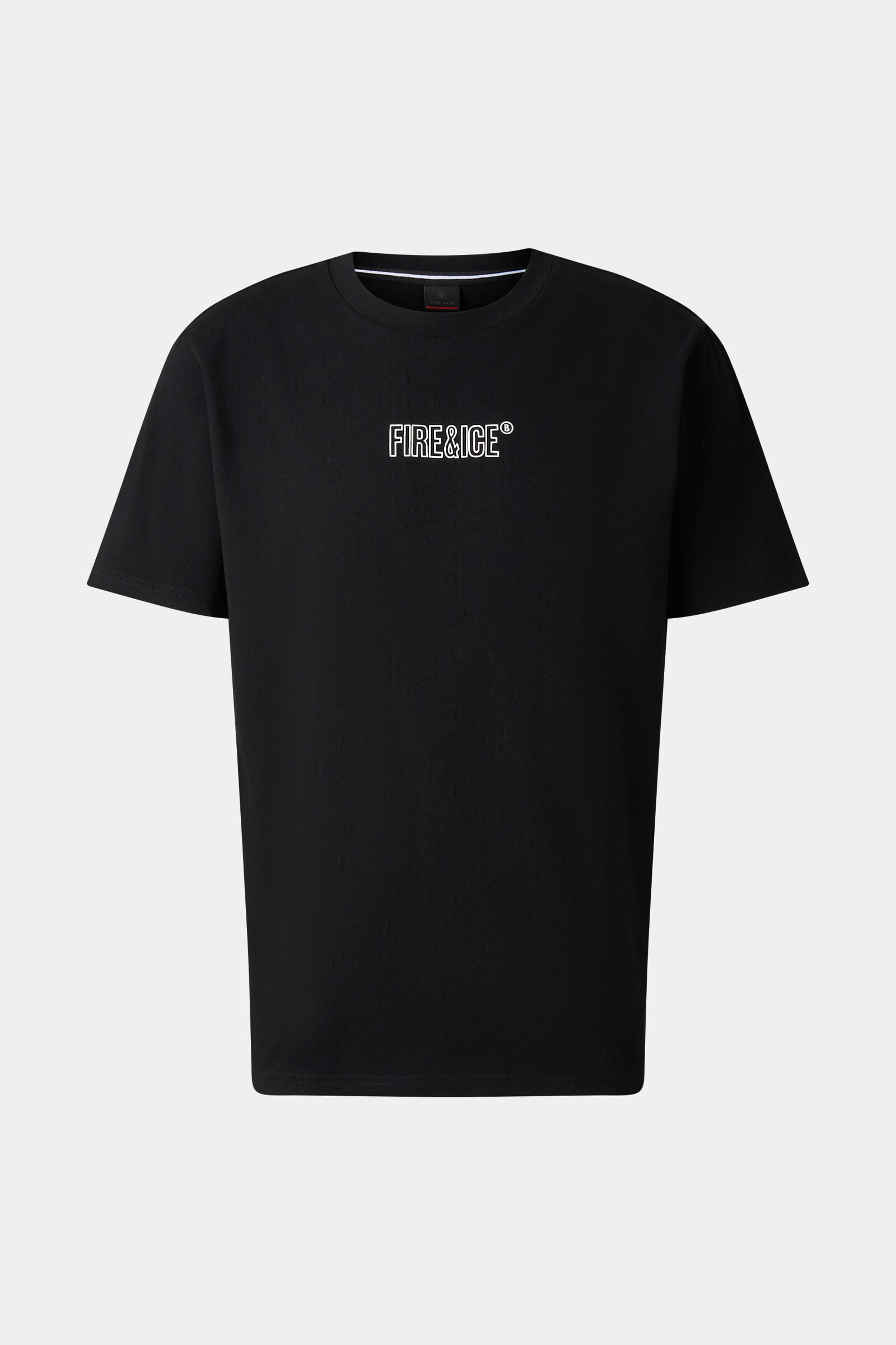 Baumwoll-T-Shirt Mick Schwarz