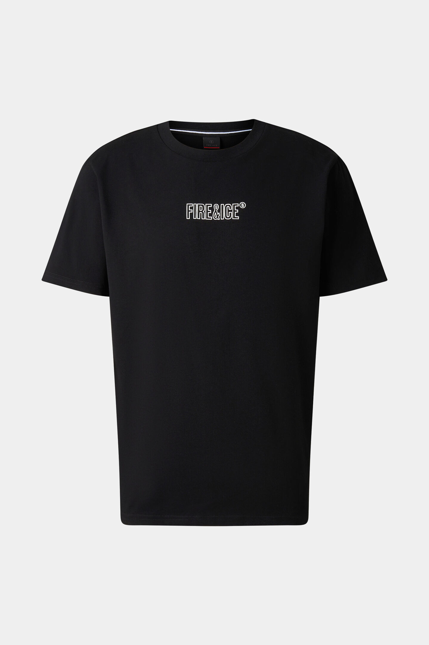 Baumwoll-T-Shirt Mick Schwarz
