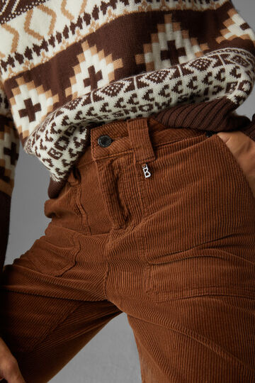 Devin Flared fit corduroy trousers