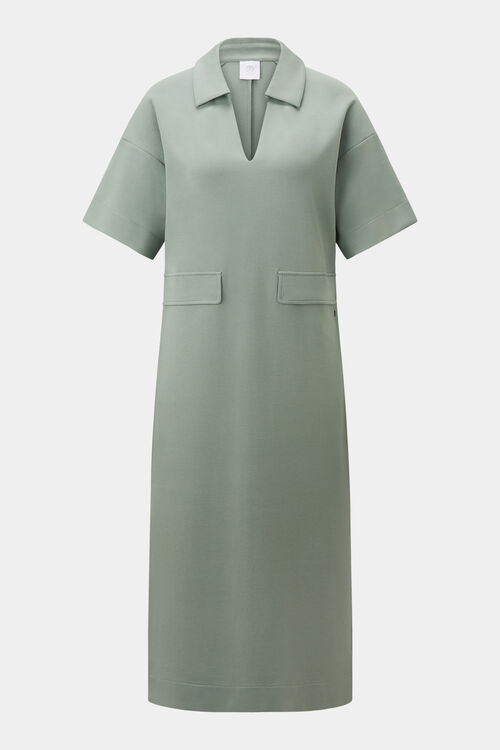 Fabiola jersey dress Eucalyptus