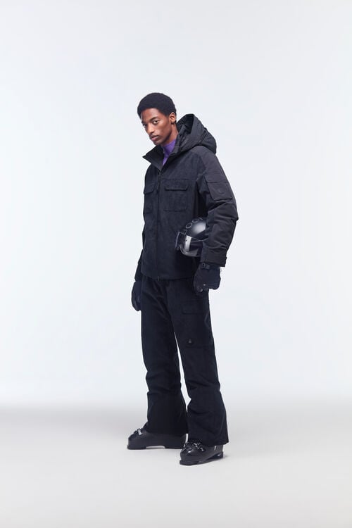 Cobe corduroy ski jacket Navy blue
