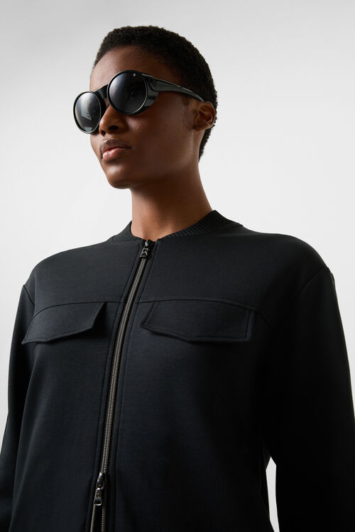 Sweatjacke Nika Schwarz