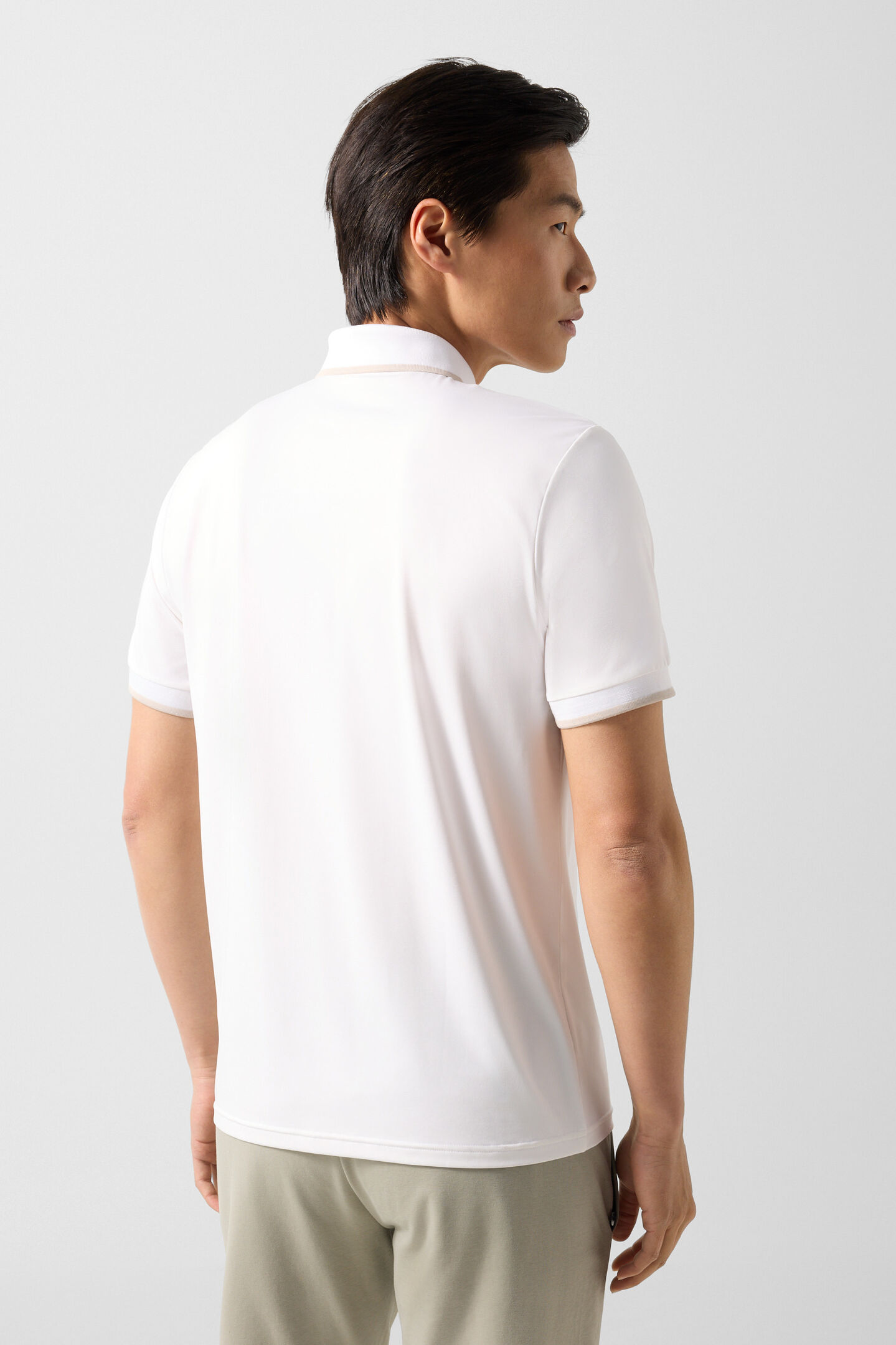 Funktions-Polo-Shirt Cody Off-White
