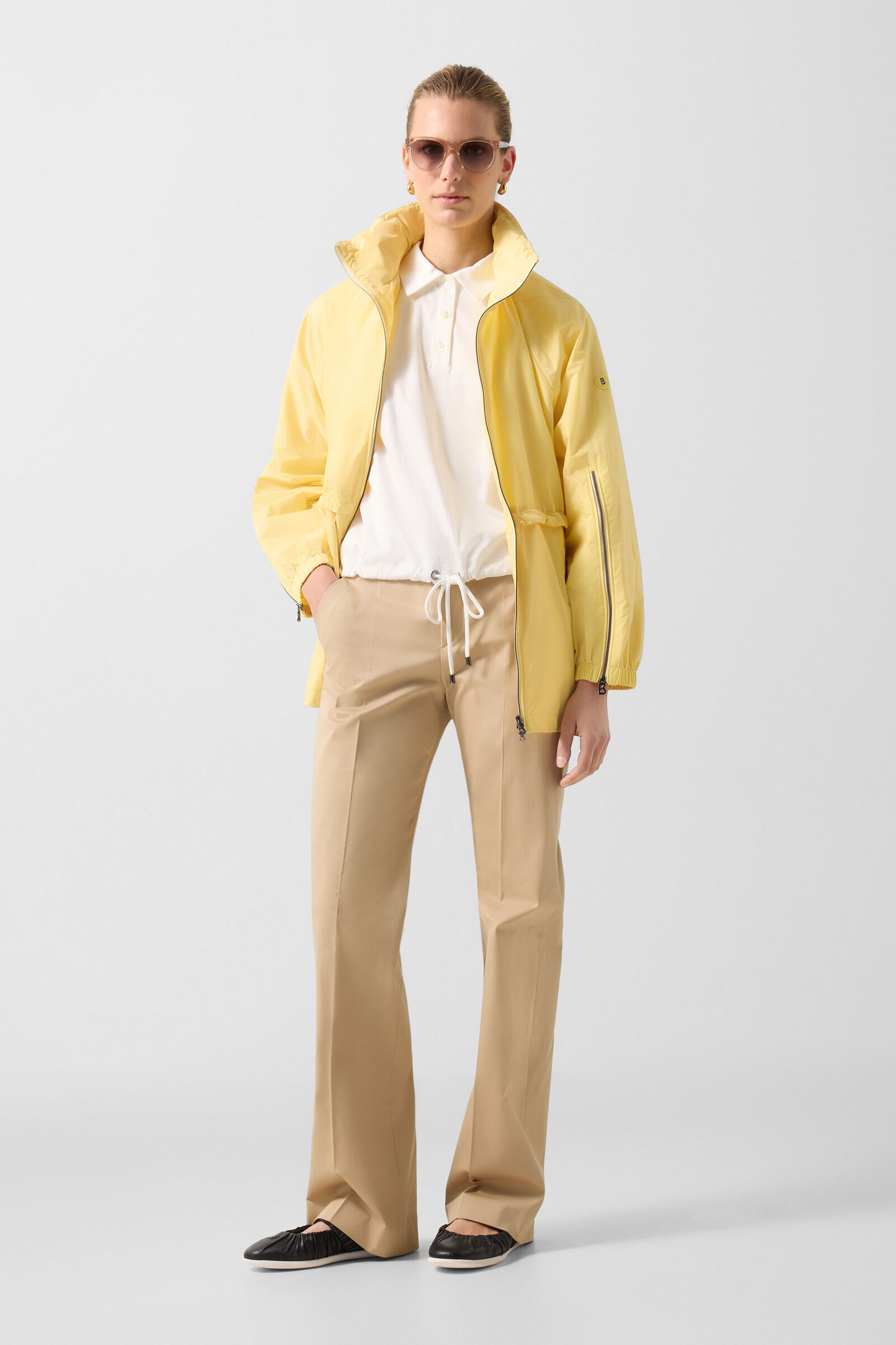 Mia polo top Off-White