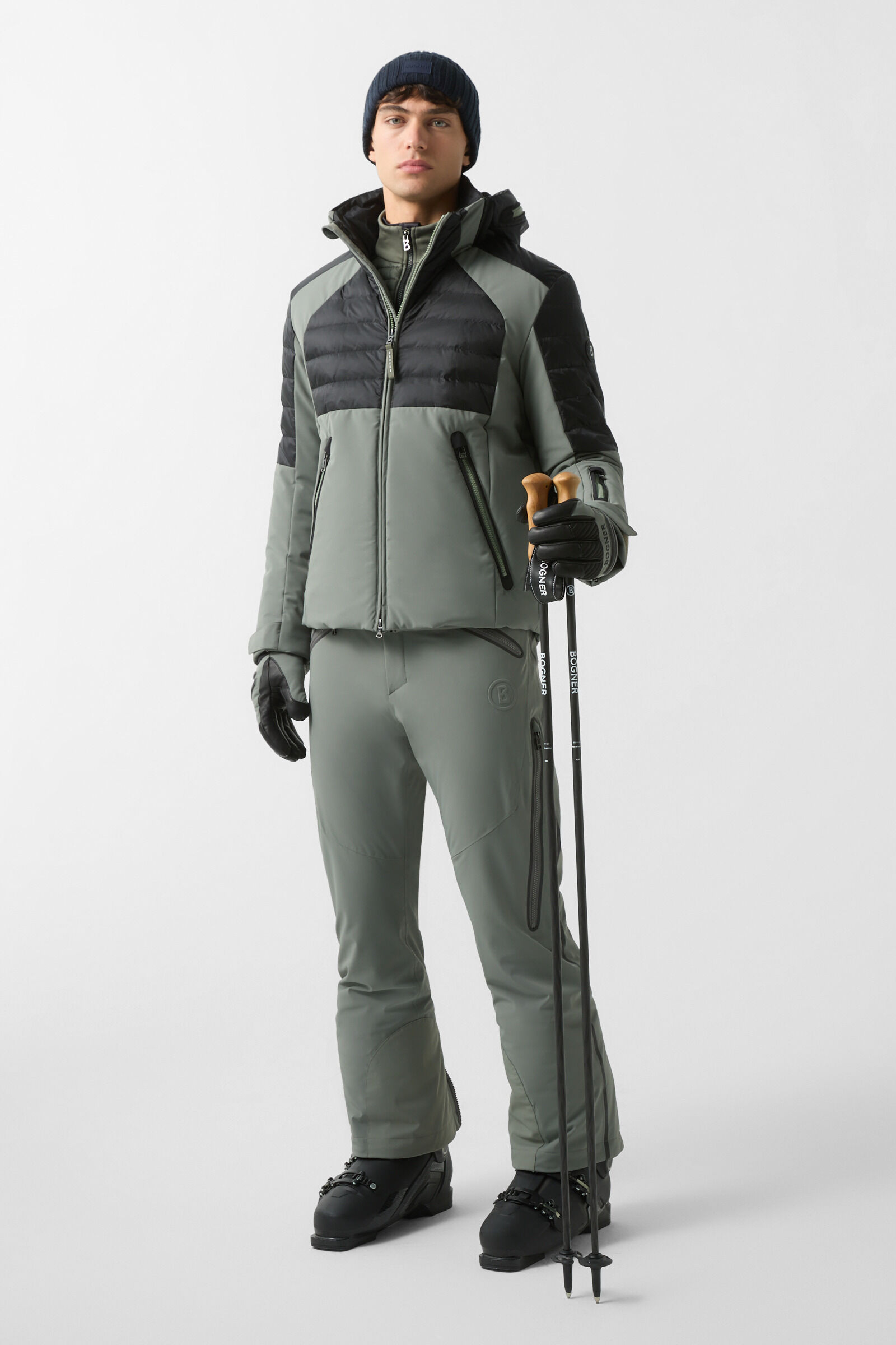 Midlayer Jesko Eucalyptus/black