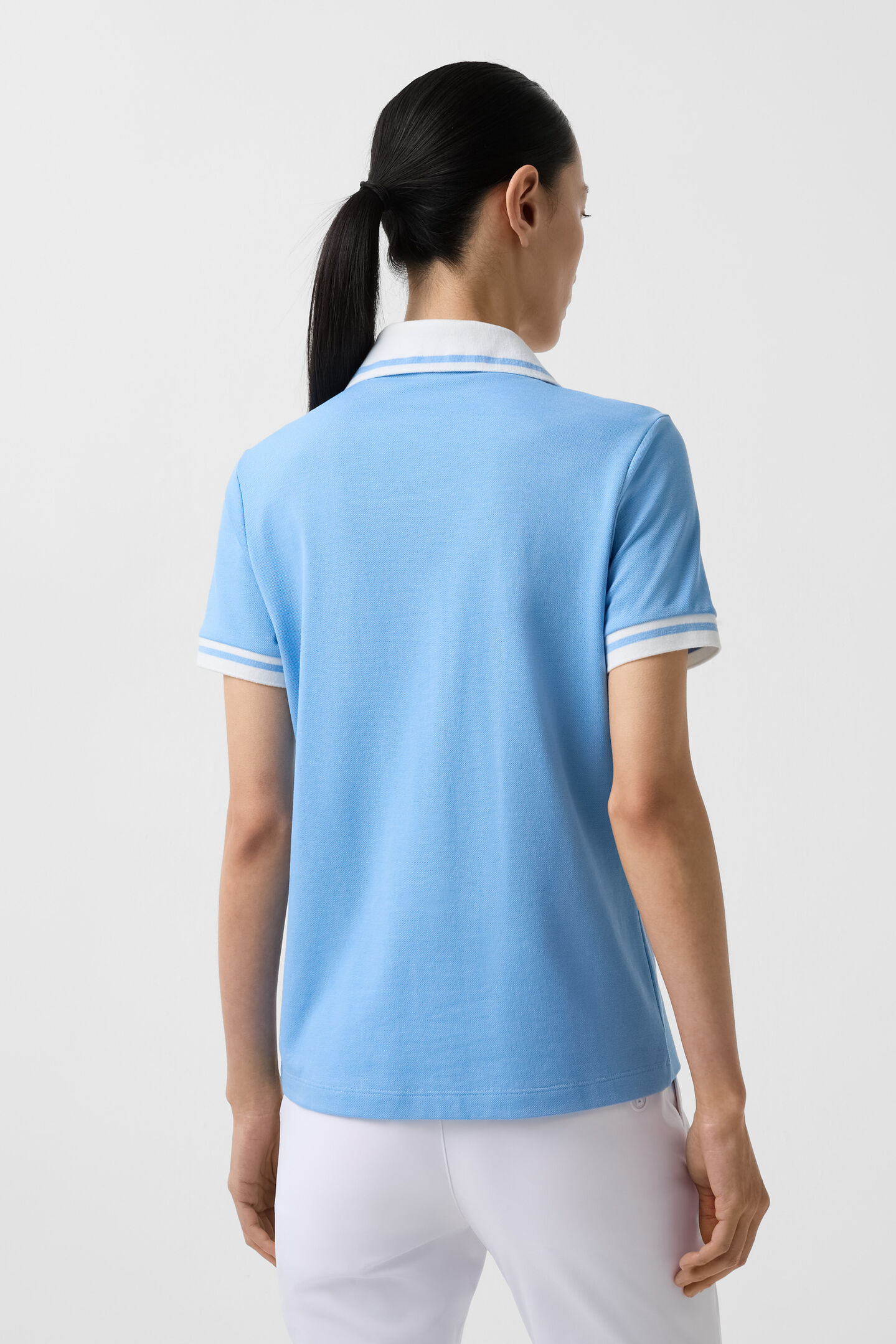 Lydia functional short-sleeved top Light blue