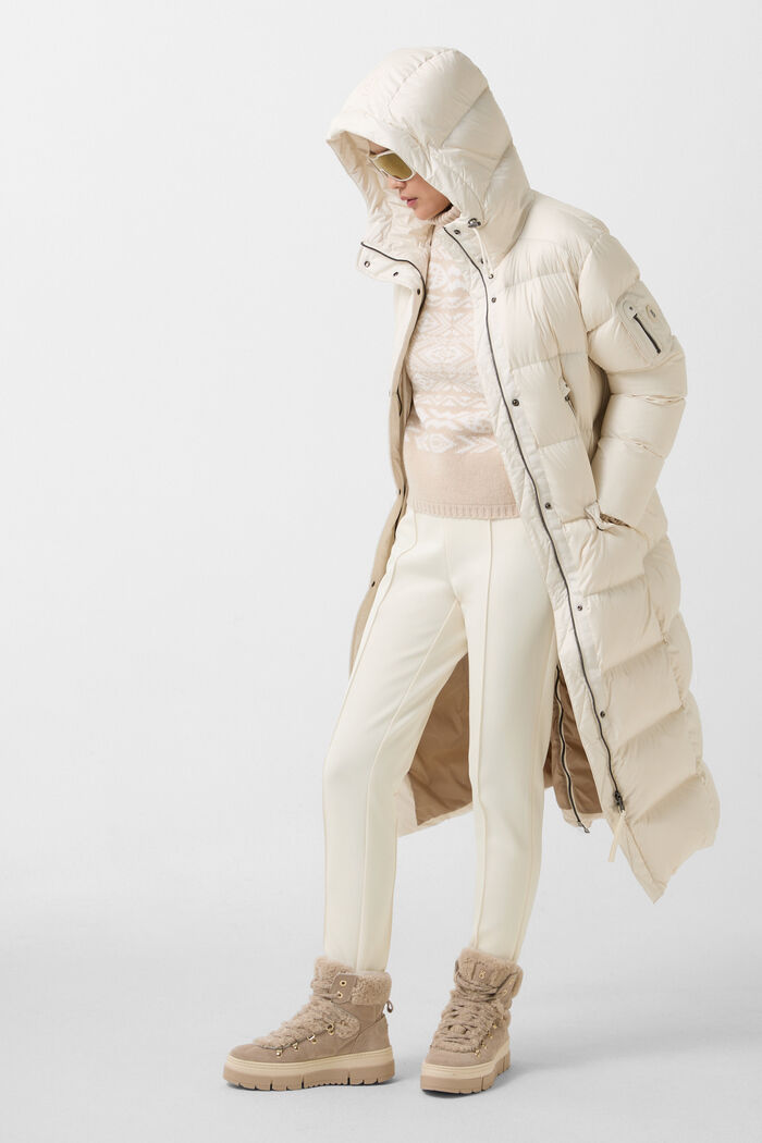 Elaine functional stirrup trousers Off-White Elaine functional stirrup trousers Off-White