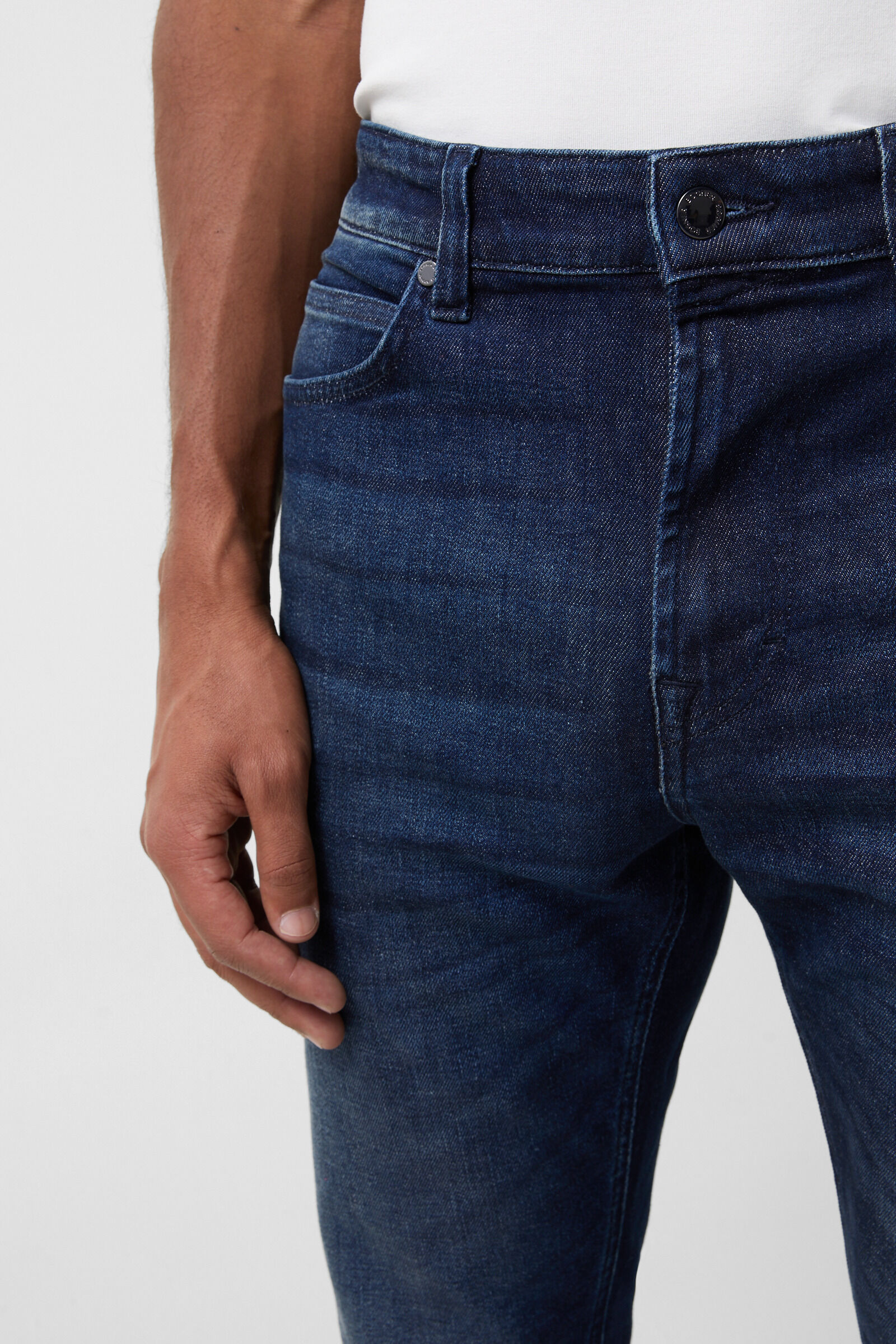 Tapered fit jeans Brian Dark Denim Blue