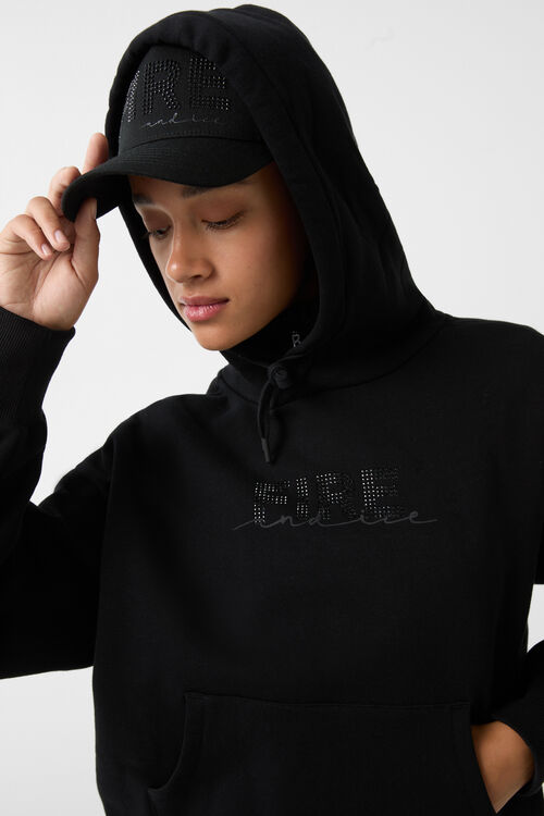 Hoodie Nelly Schwarz