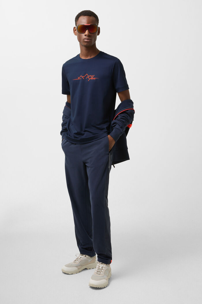 T-shirt Straight Dark blue T-shirt Straight Dark blue