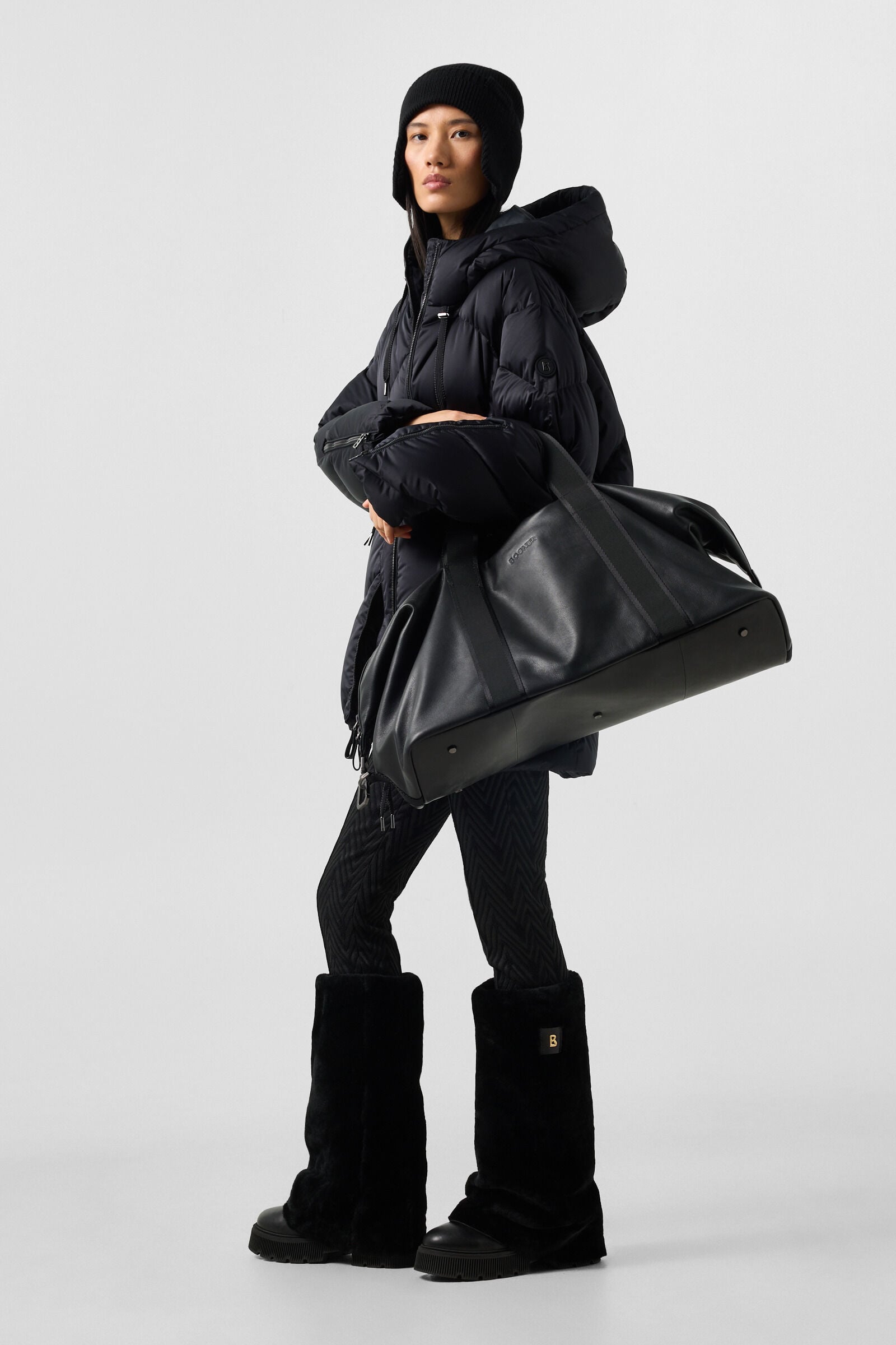 Glenda Down Parka Black
